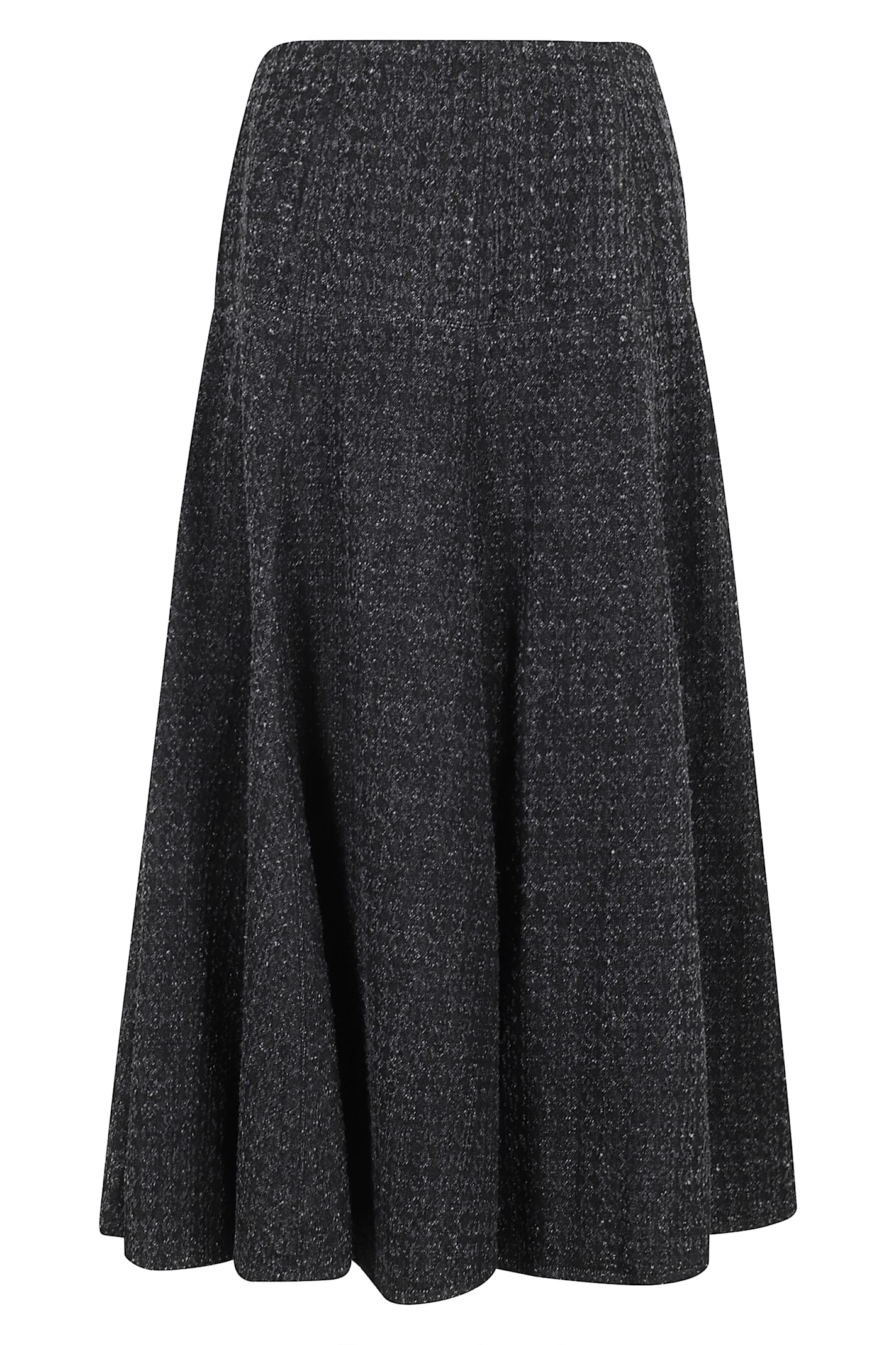 Essentiel Antwerp Isp Denim Skirt In Multi