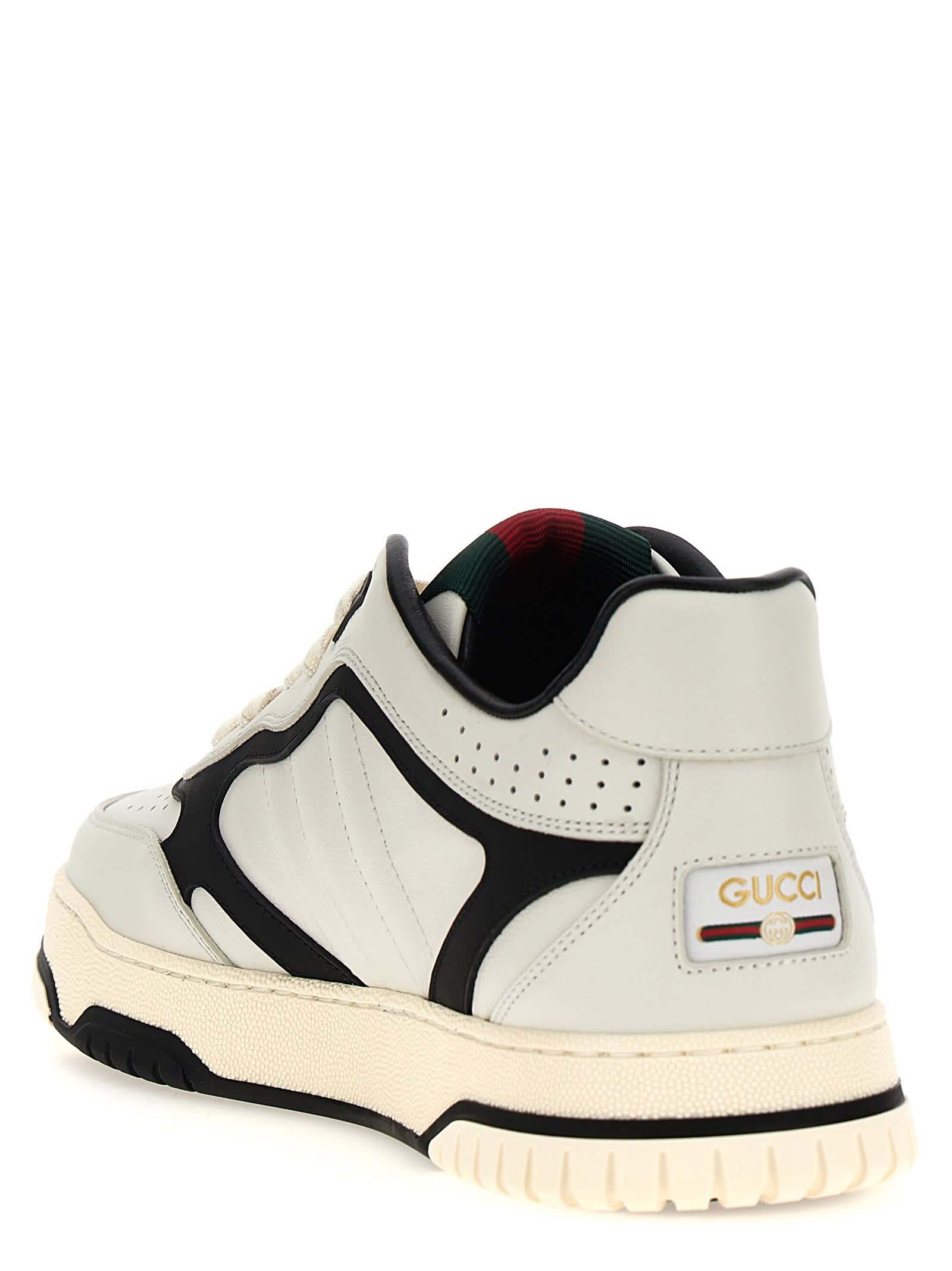 Shop Gucci Re-web Sneakers In Multicolor