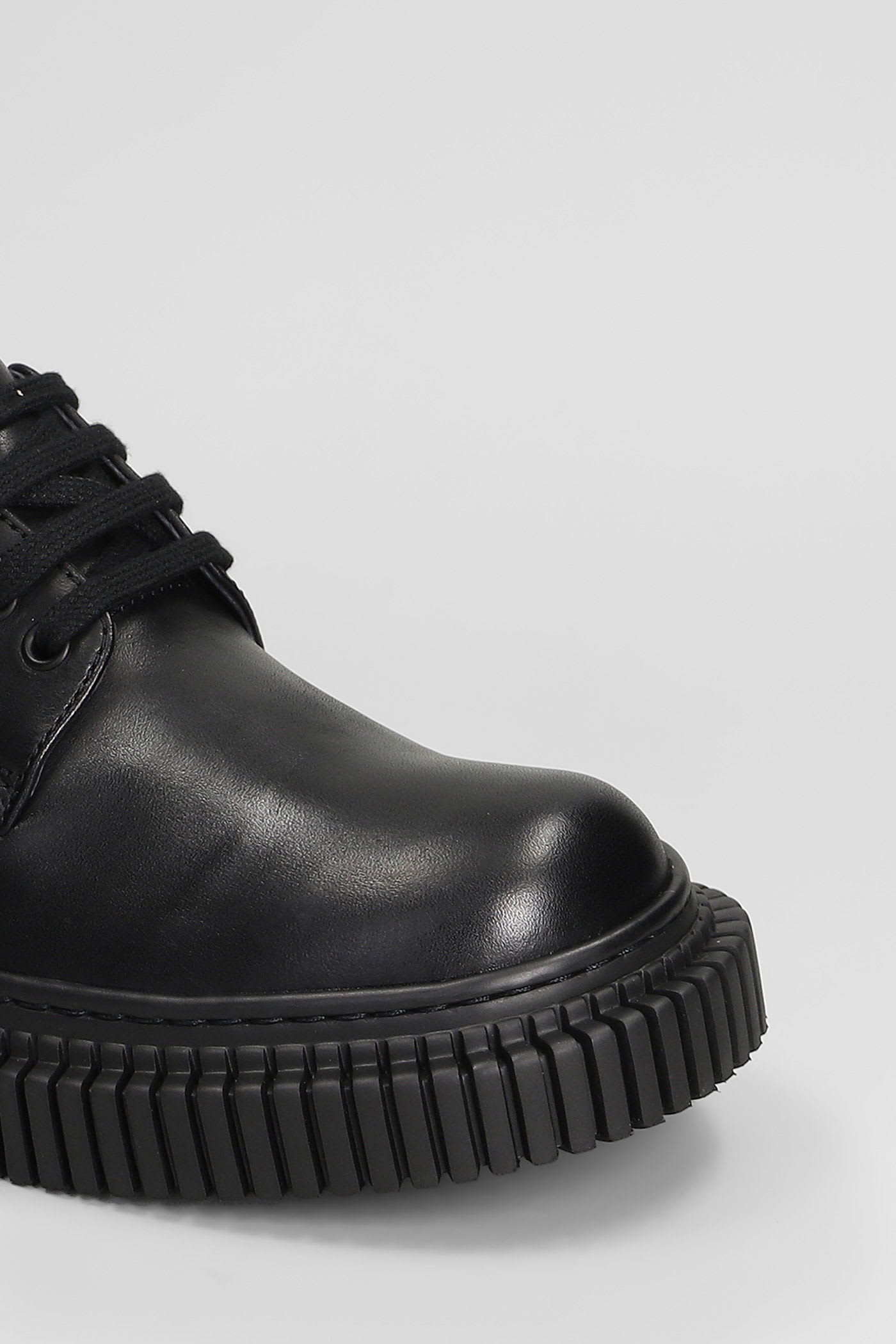 Camper Pix Berlin Leather Oxford Shoe In Black, Men's At Urban Outfitters In Animal Print