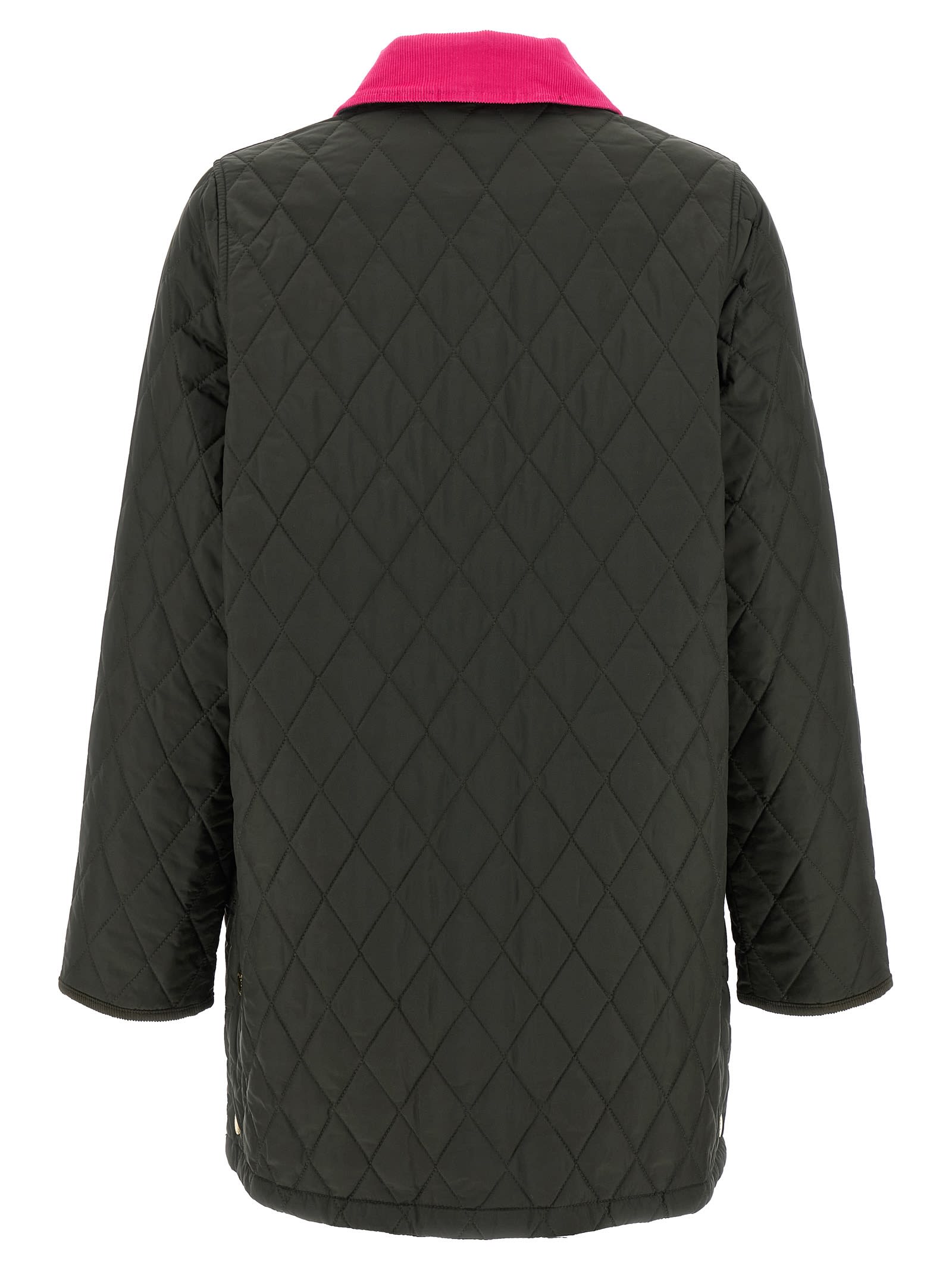 Barbour X Anthropologie Icons Liddesdale Quilted Jacket In Green