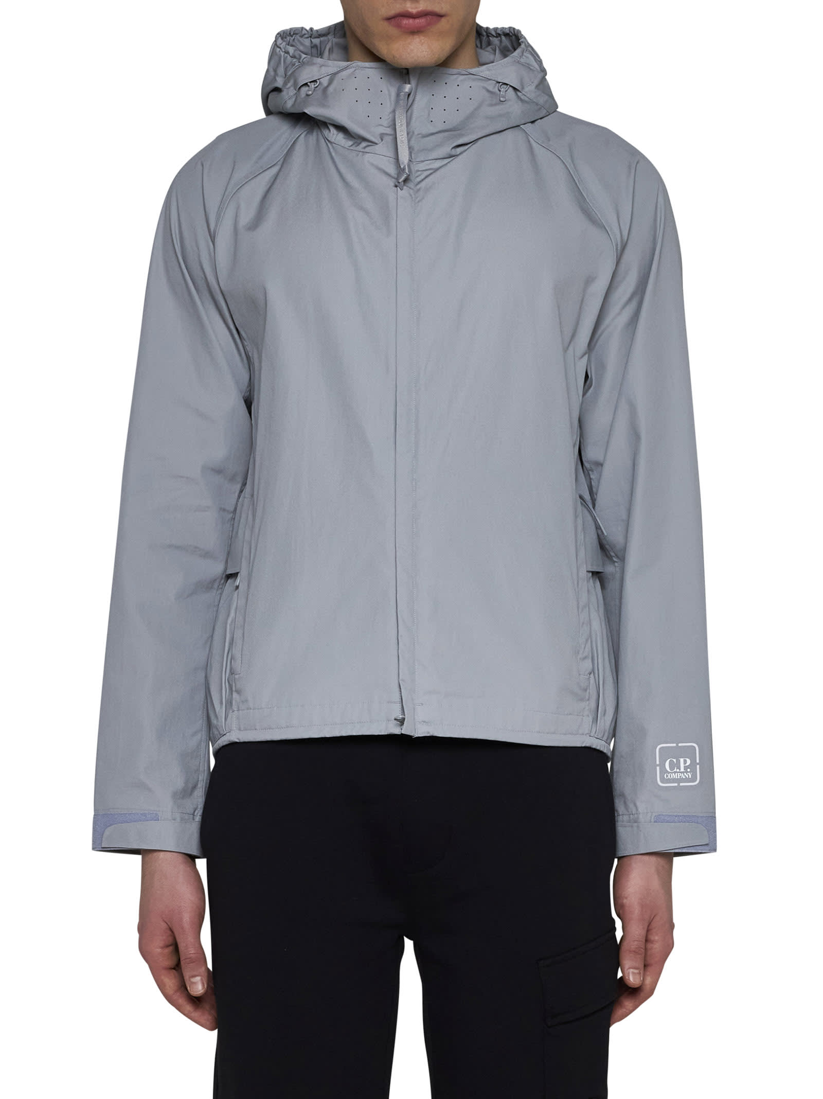 Shop C.p. Company Jacket In Drizzle