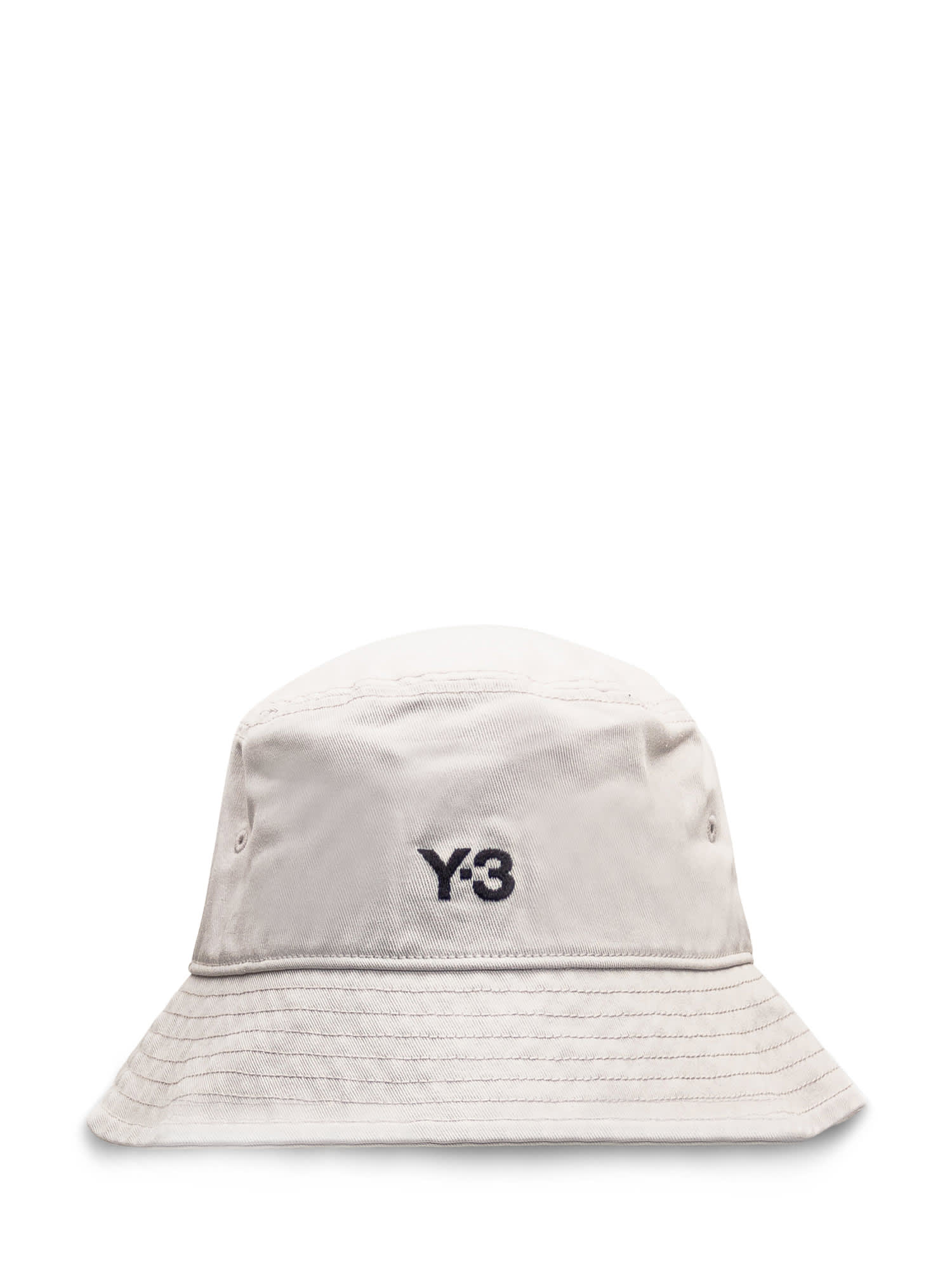 Shop Y-3 Logo Hat In Talc