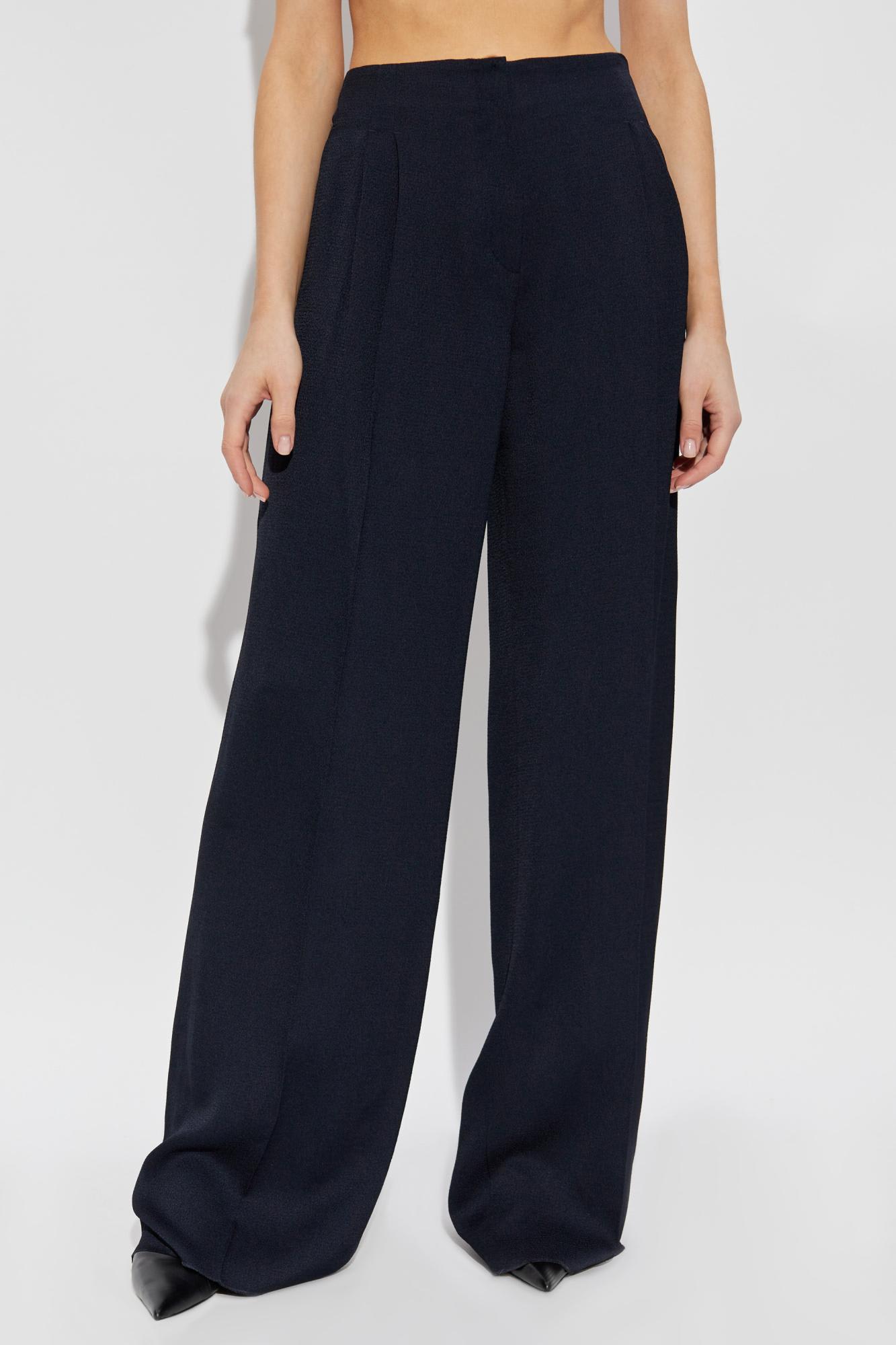 EMPORIO ARMANI EMPORIO ARMANI CREASED PANTS