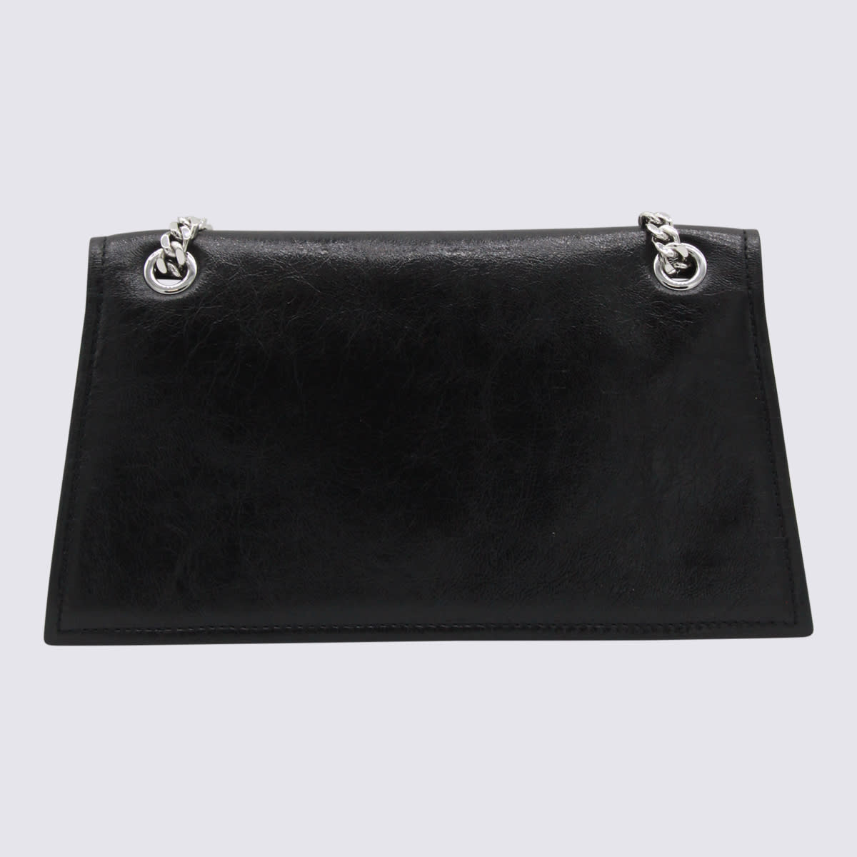 Tory Burch Black Leather Kira Turnlock Shoulder Bag In Black