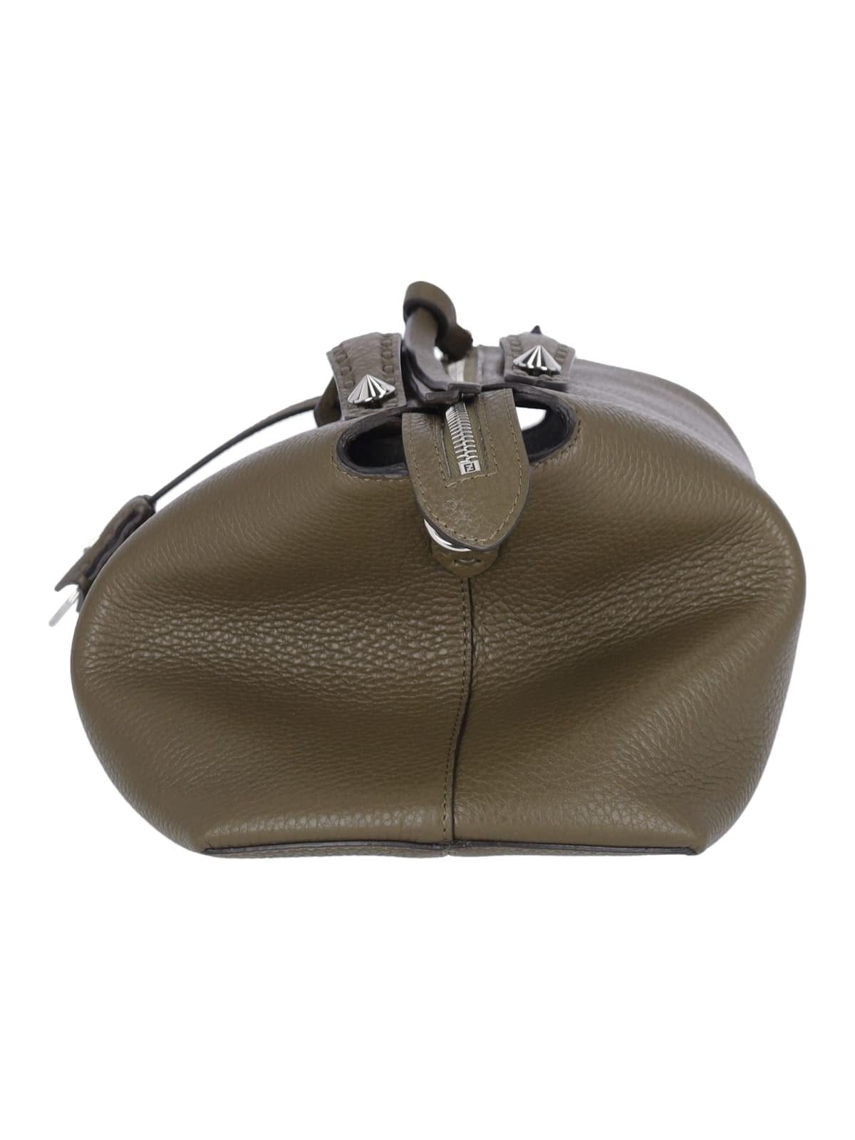 Fendi By The Way Selleria Large Bag In Wood+palladio
