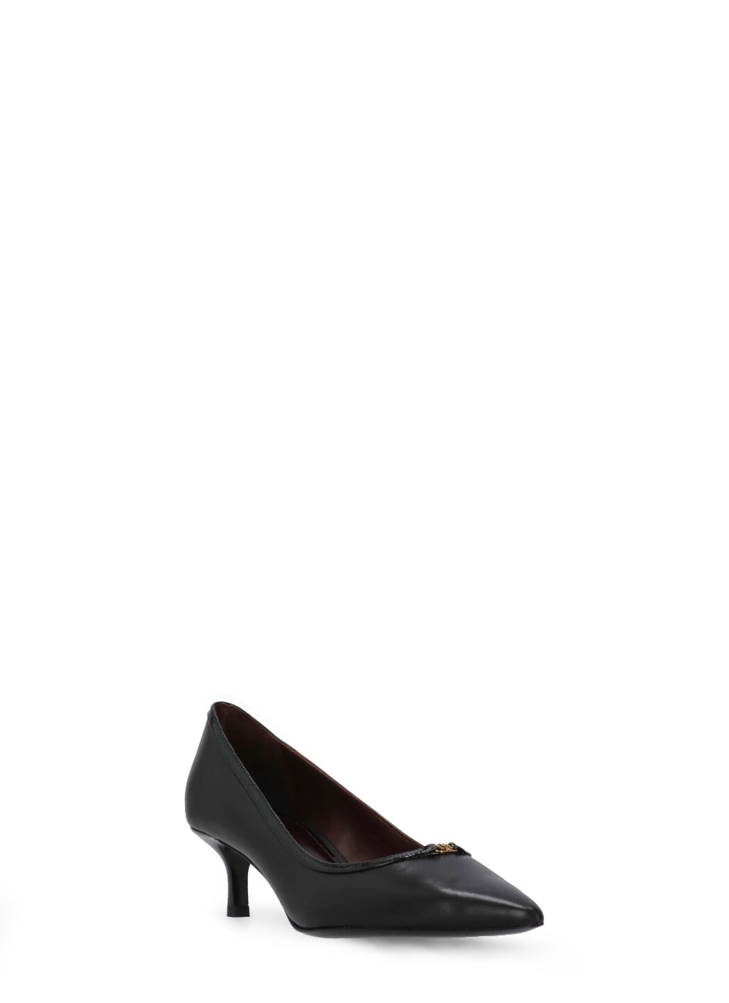 Shop Tory Burch Heeled Leather Shoes In Black