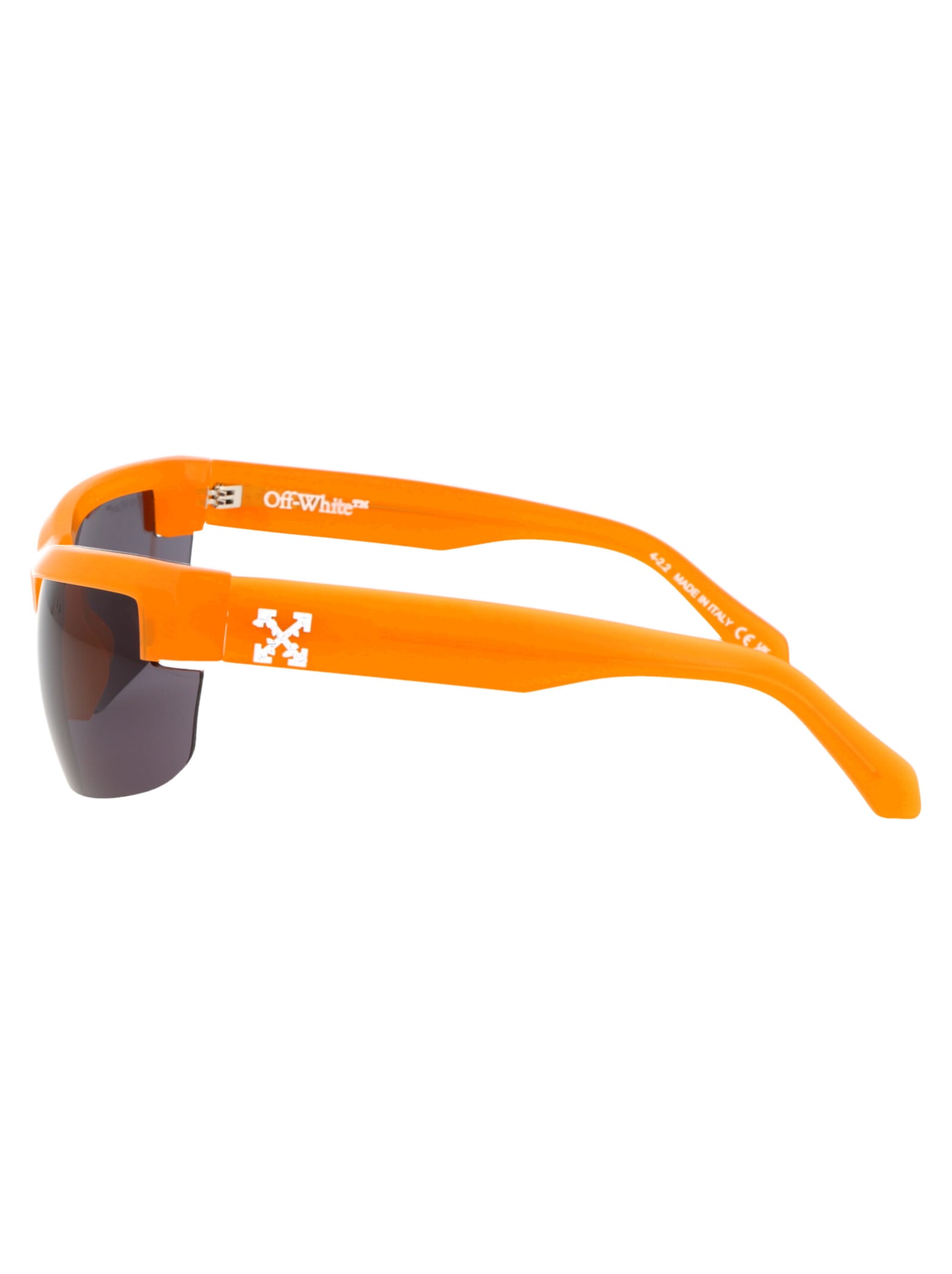 Off-white Toledo Rectangle-frame Sunglasses In 2007 Orange