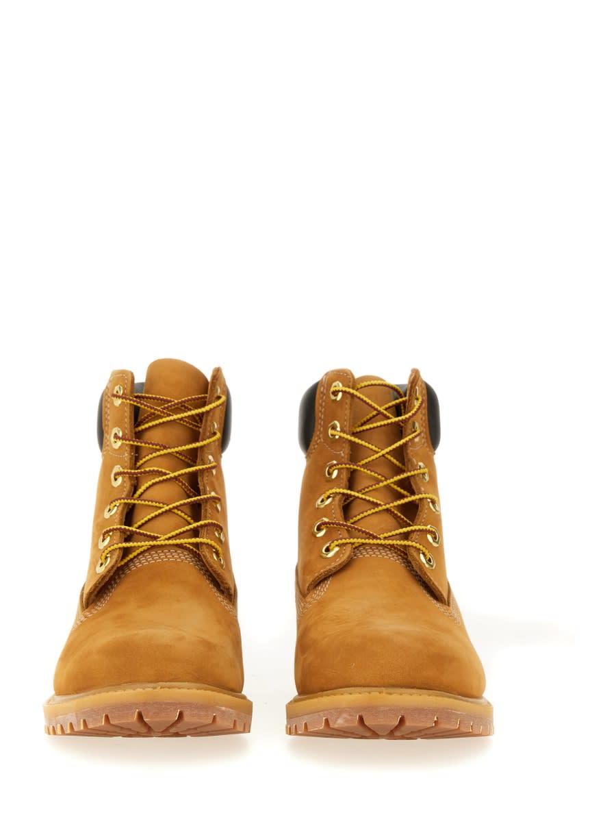 Timberland Premium 6-inch Waterproof Faux Fur Lined Boot In Brown