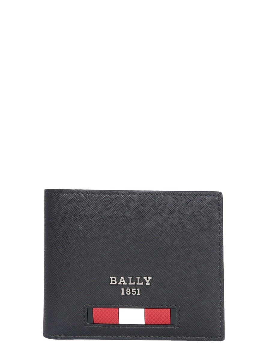 Bally Bevye Logo Plaque Bi-fold Wallet