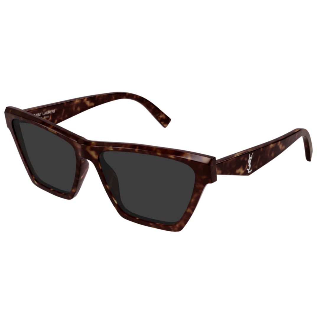 Saint Laurent Sl M103006 Havana Havana Grey In Brown