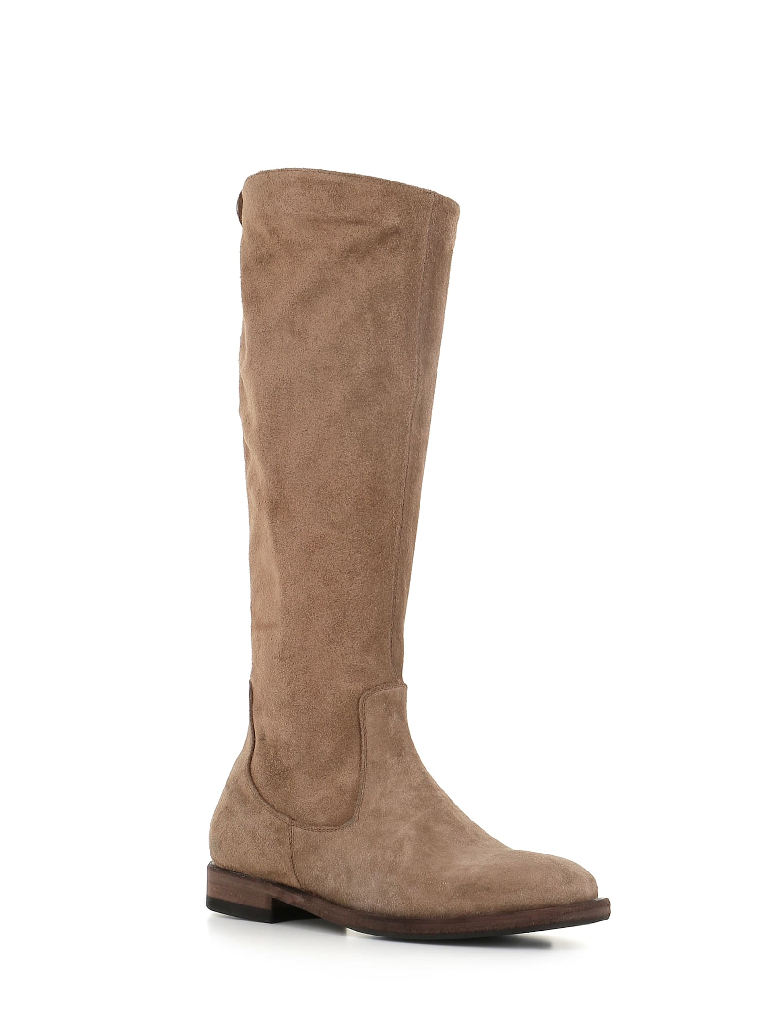 Shop Alberto Fasciani Boot Camil 90030 In Beige