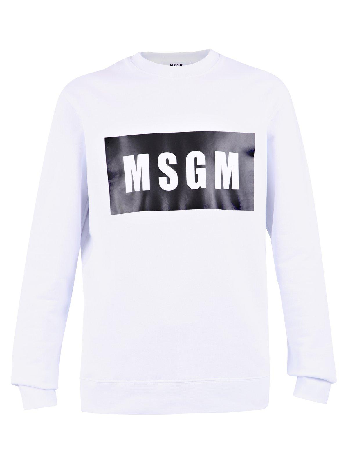 Logo-printed Crewneck Sweatshirt