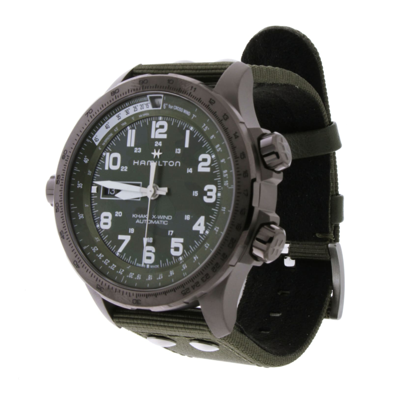 Hamilton Uomo H77775960 Khaki Aviation X-wind Auto Watches