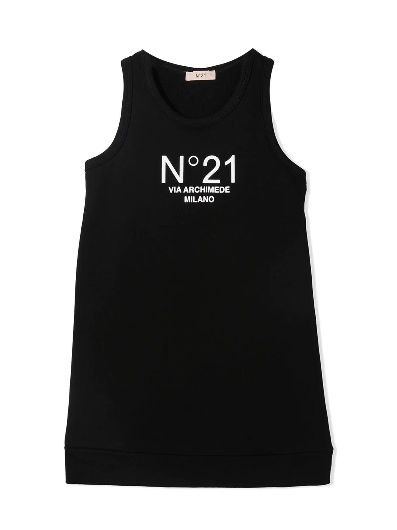 N.21 Black Cotton Dress