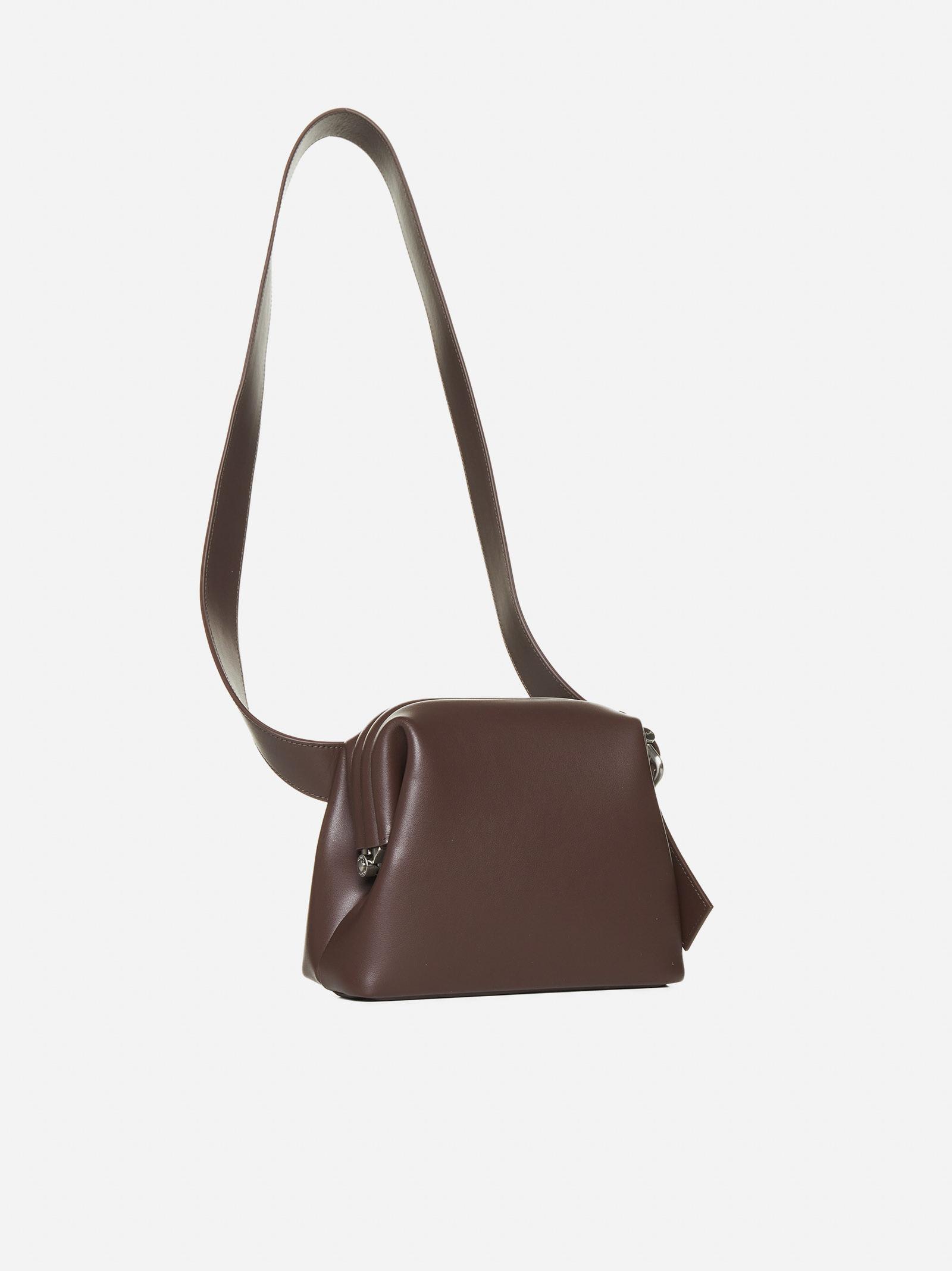 Osoi Mini Brot Leather Bag In Brown
