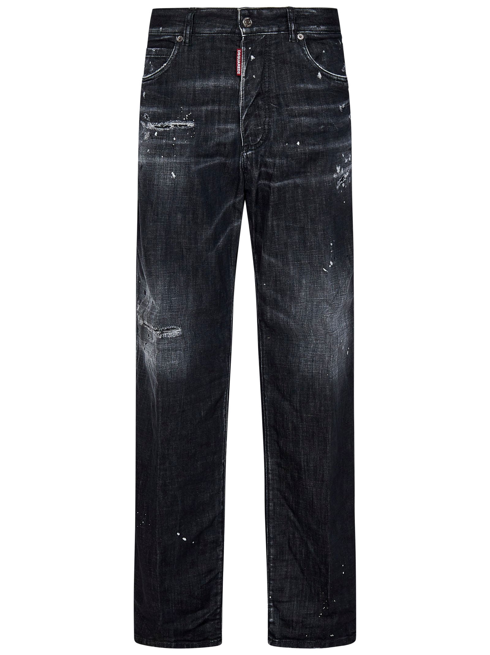 Dsquared2 Black Cloud Wash San Diego Jeans