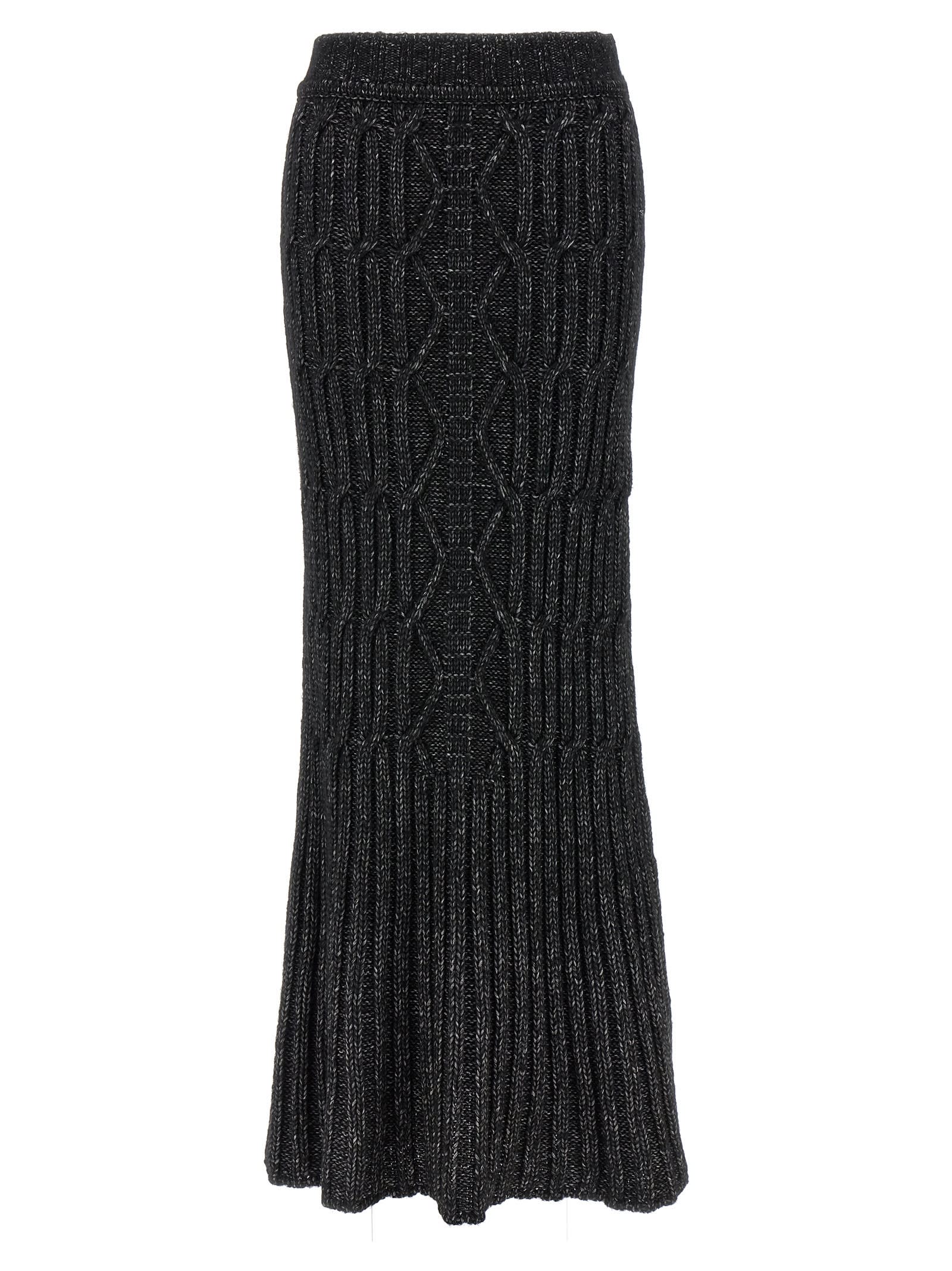 Long Knit Skirt