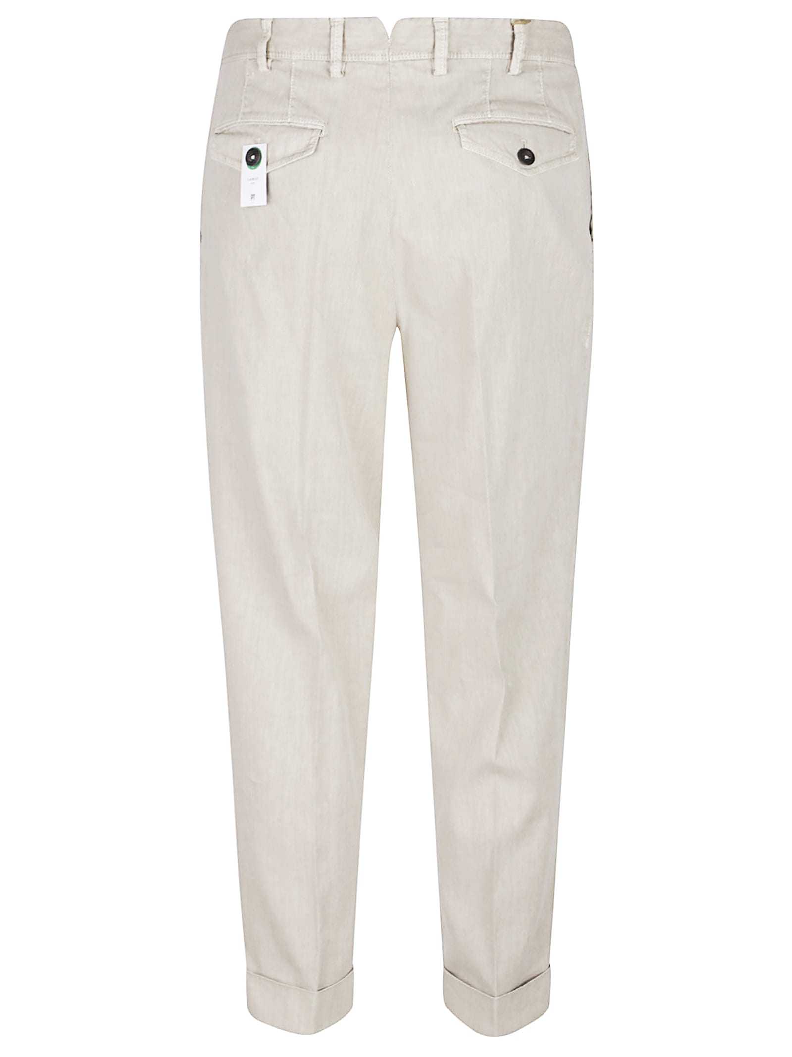 Pt Torino Pleated-front Trousers In Neutral