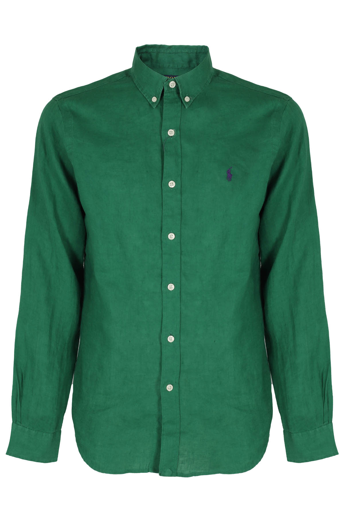 Polo Ralph Lauren Long Sleeve Sport Shirt In Athletic Green | ModeSens