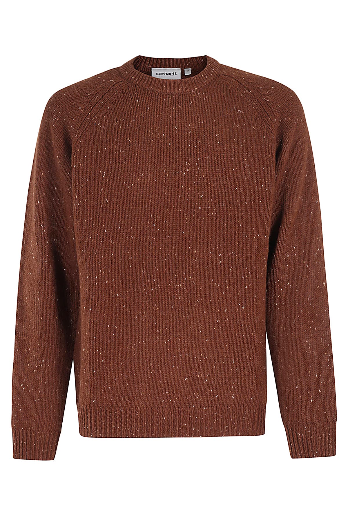Carhartt Anglistic Sweater In Brown