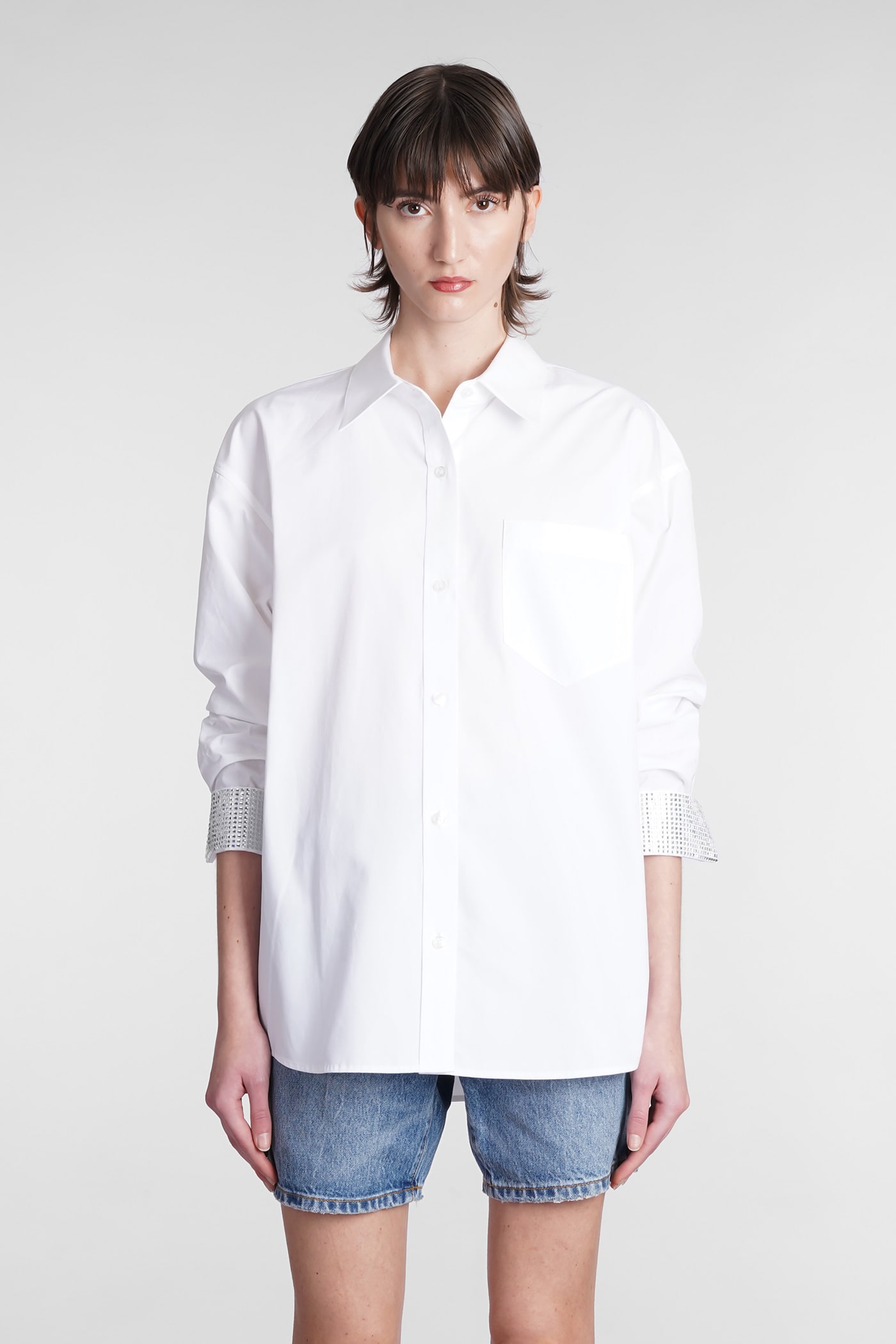 Alexander Wang Shirt In White Cotton