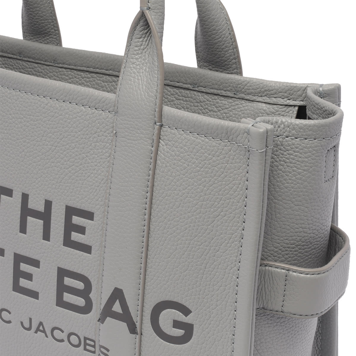 Shop Marc Jacobs The Medium Tote Bag In Wolf Grey