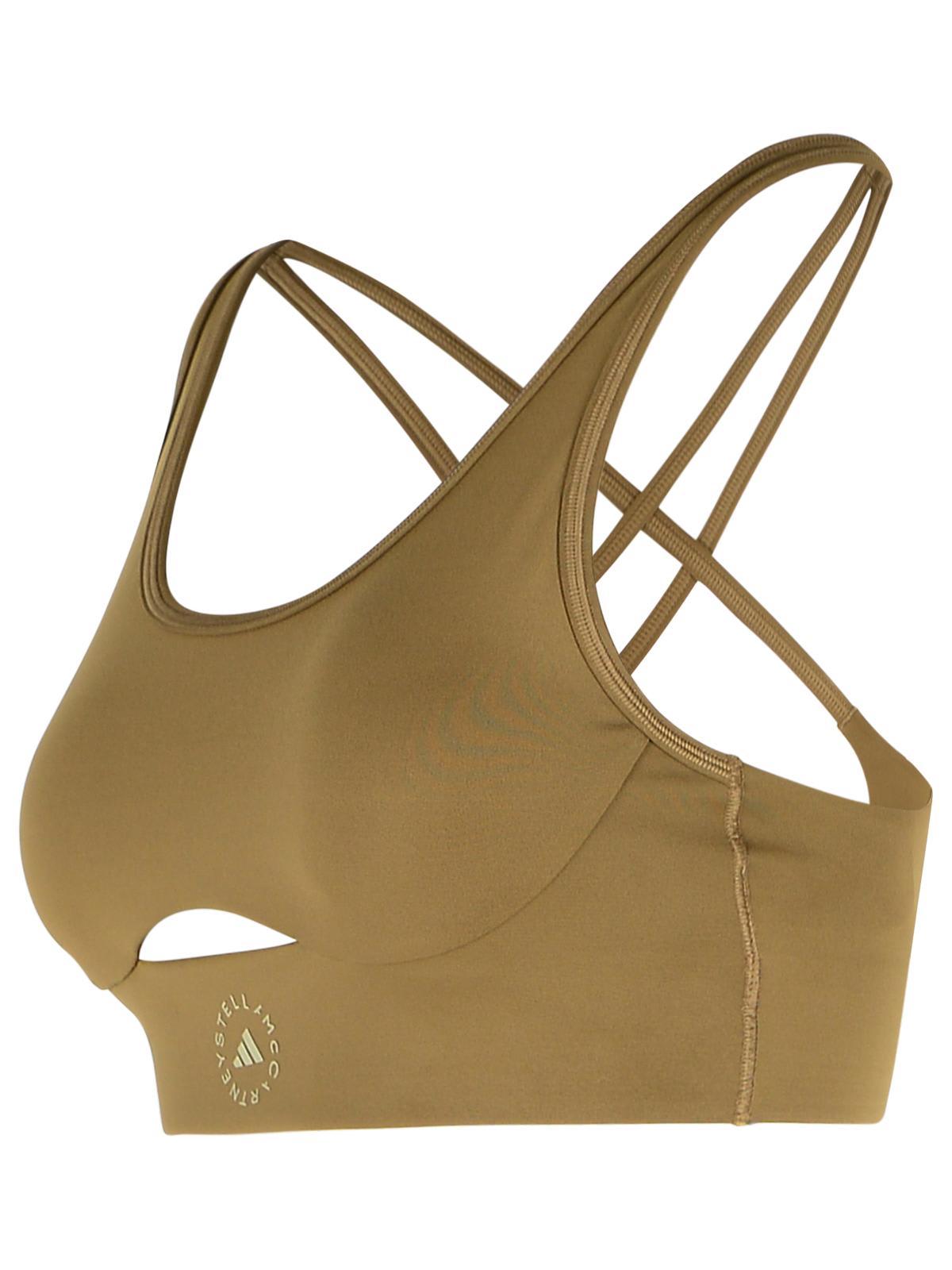 Adidas By Stella Mccartney Army Polyester Blend Top In Multi