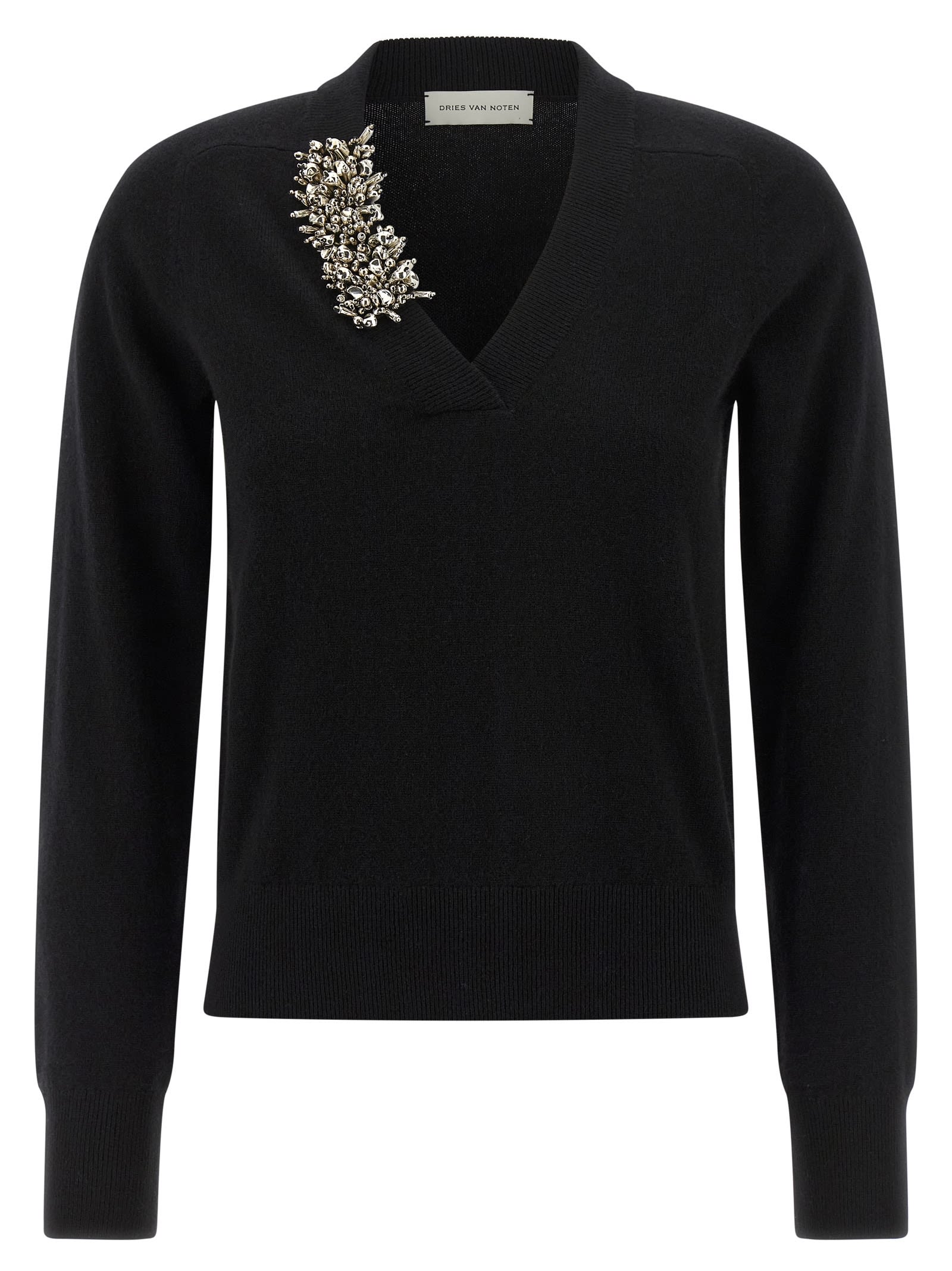 Dries Van Noten Tinker Sweater In Black
