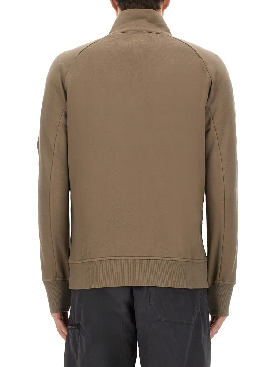C.p. Company C.p.company Sweatshirt With Logo In Grey