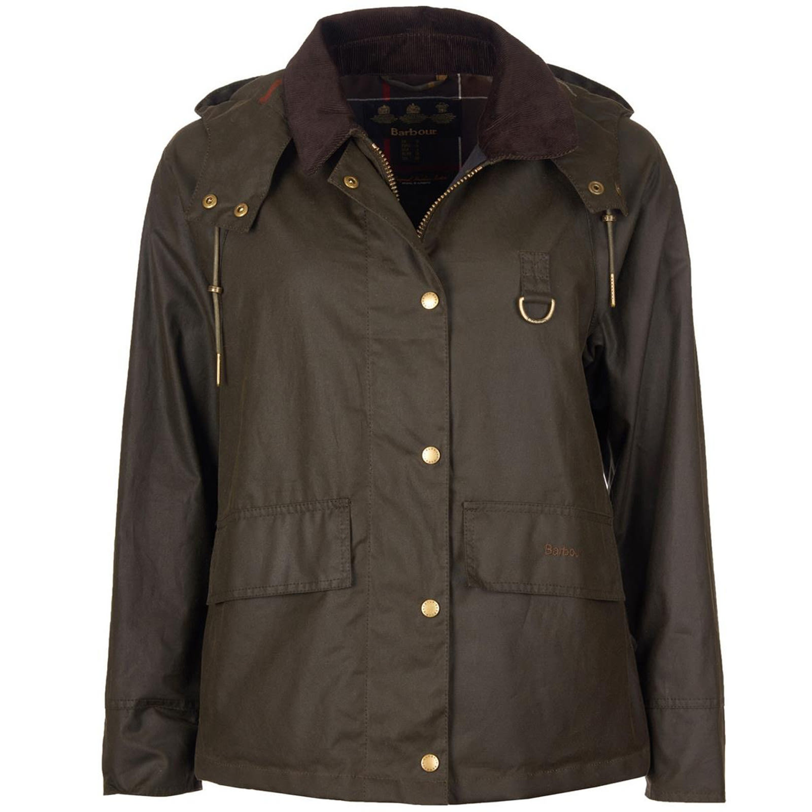 Barbour Giacca In Cotone Cerato Barbour Avon Lwx1081ol71
