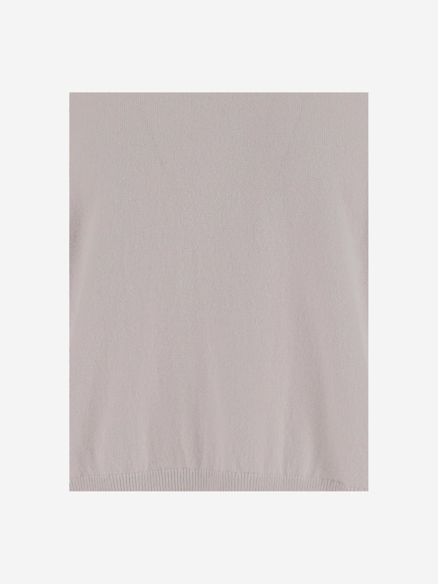 Allude Grey Bangs Wool Sweater In Pink