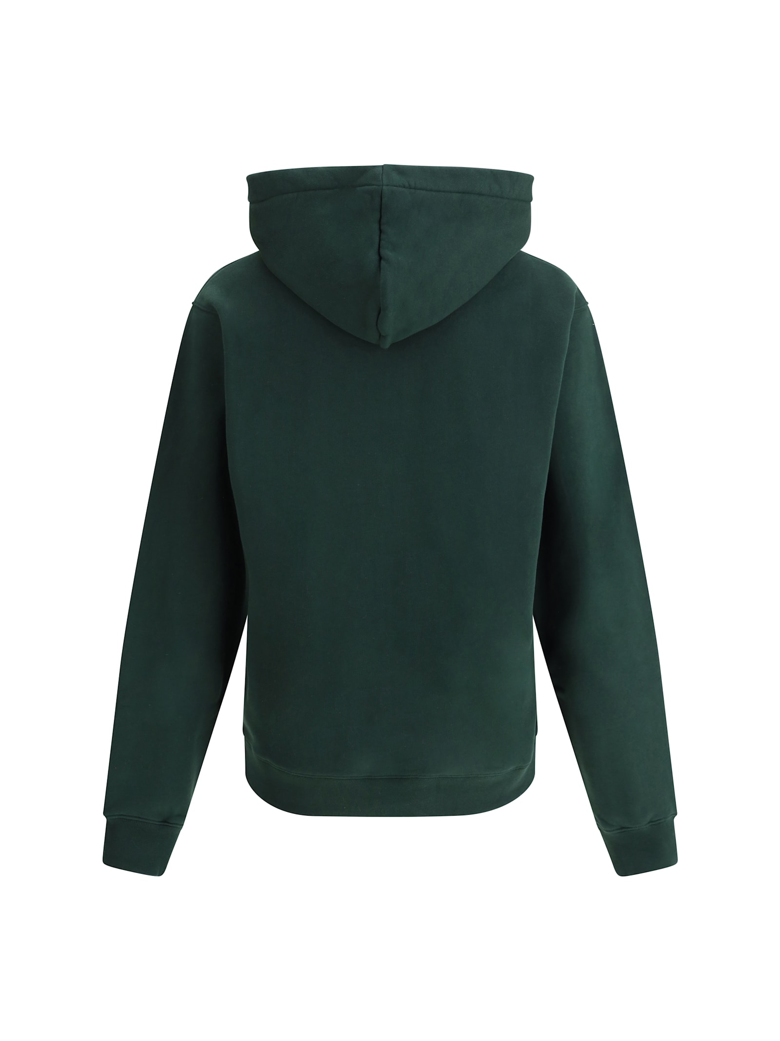 Shop Jacquemus Logoed Hoodie In Dark Green 2