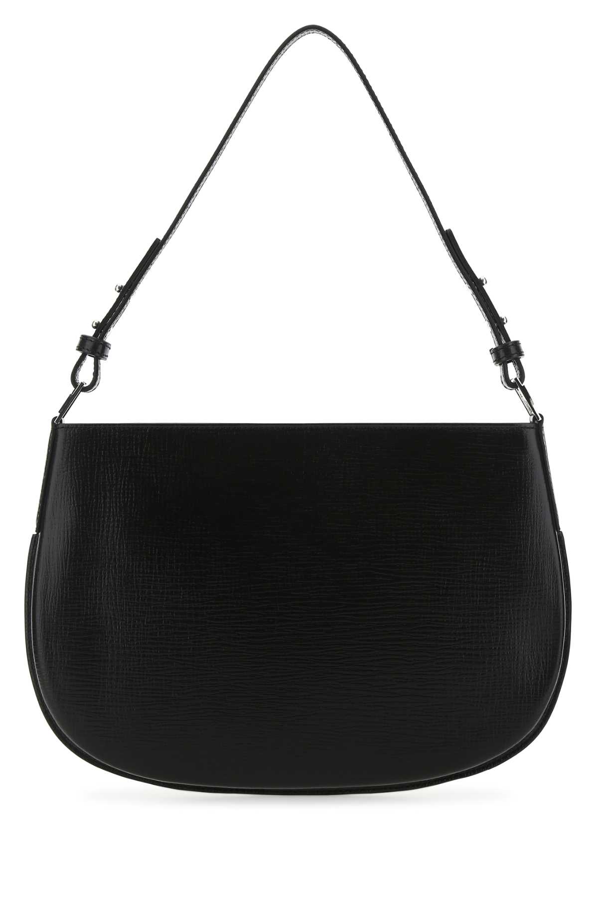 Black Leather Issa Handbag