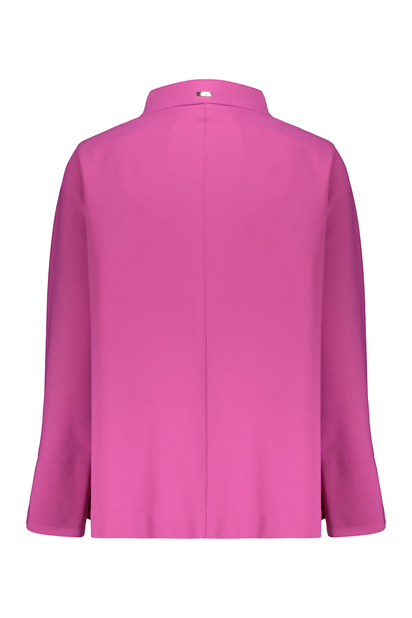 Herno Mandarin-collar Jacket In Pink