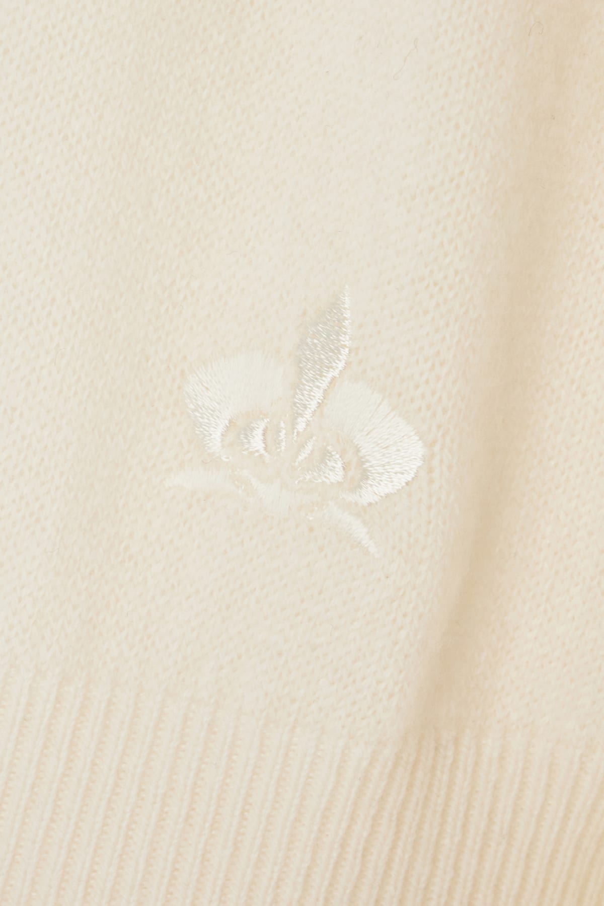 Genny Ivory Cashmere Dress In White