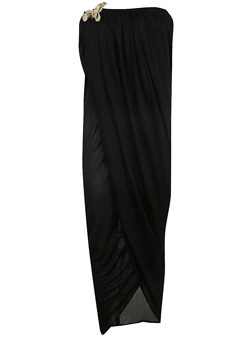 Shop Blumarine 4a092a Dress Bustier Sable` In Black
