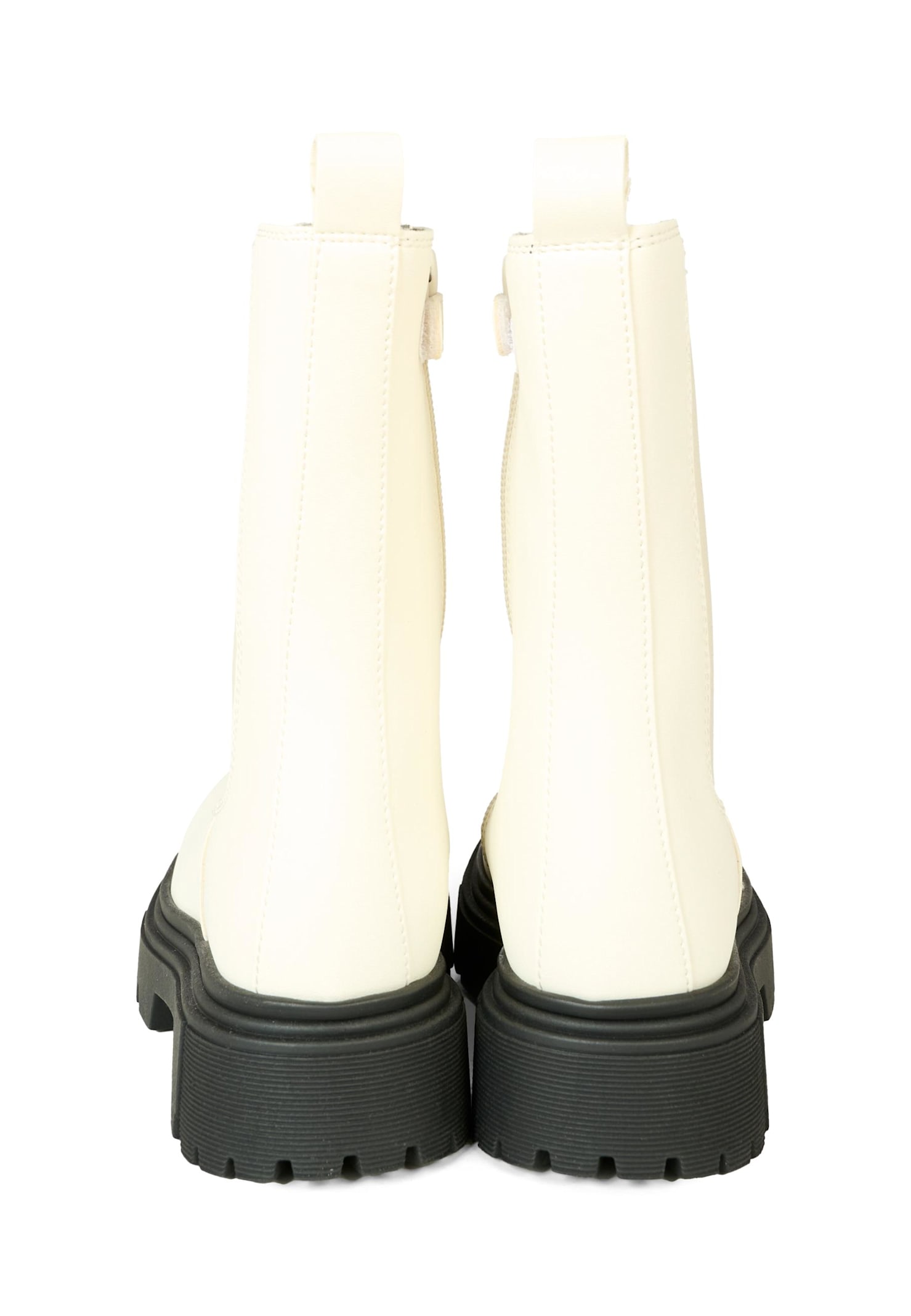 Calvin Klein Elastic-panel Chunky-sole Boots In Multi