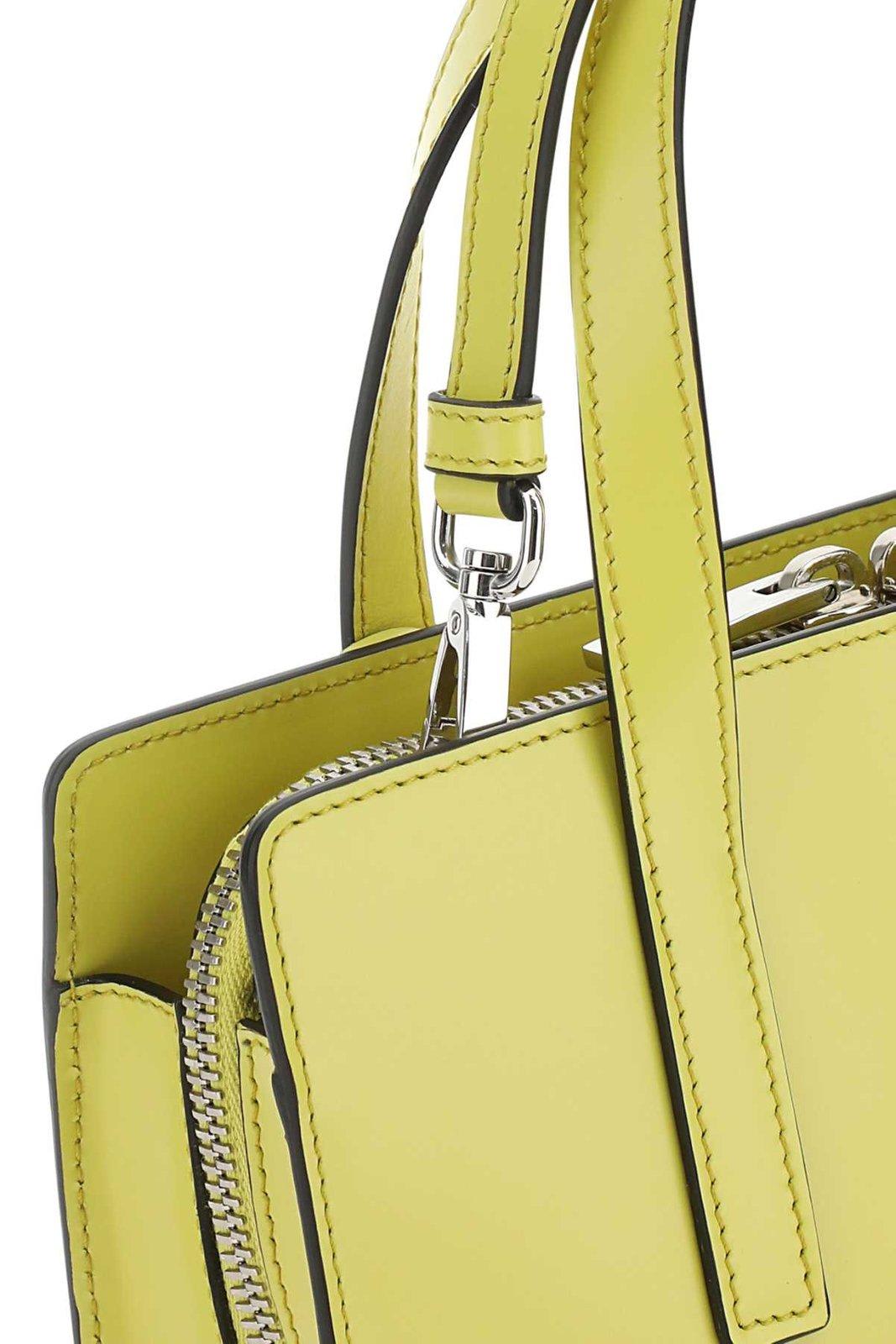 トートバッグ PRADA Acid Green Leather Re-Edition 1995 Handbag Prada Woman Acid Green Leather Re-edition 1995 Handbag