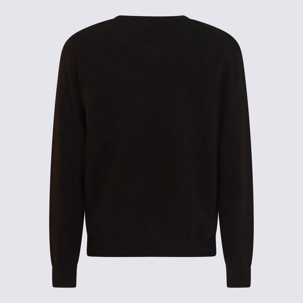 Shop Altea Dark Grey Wool Knitwear