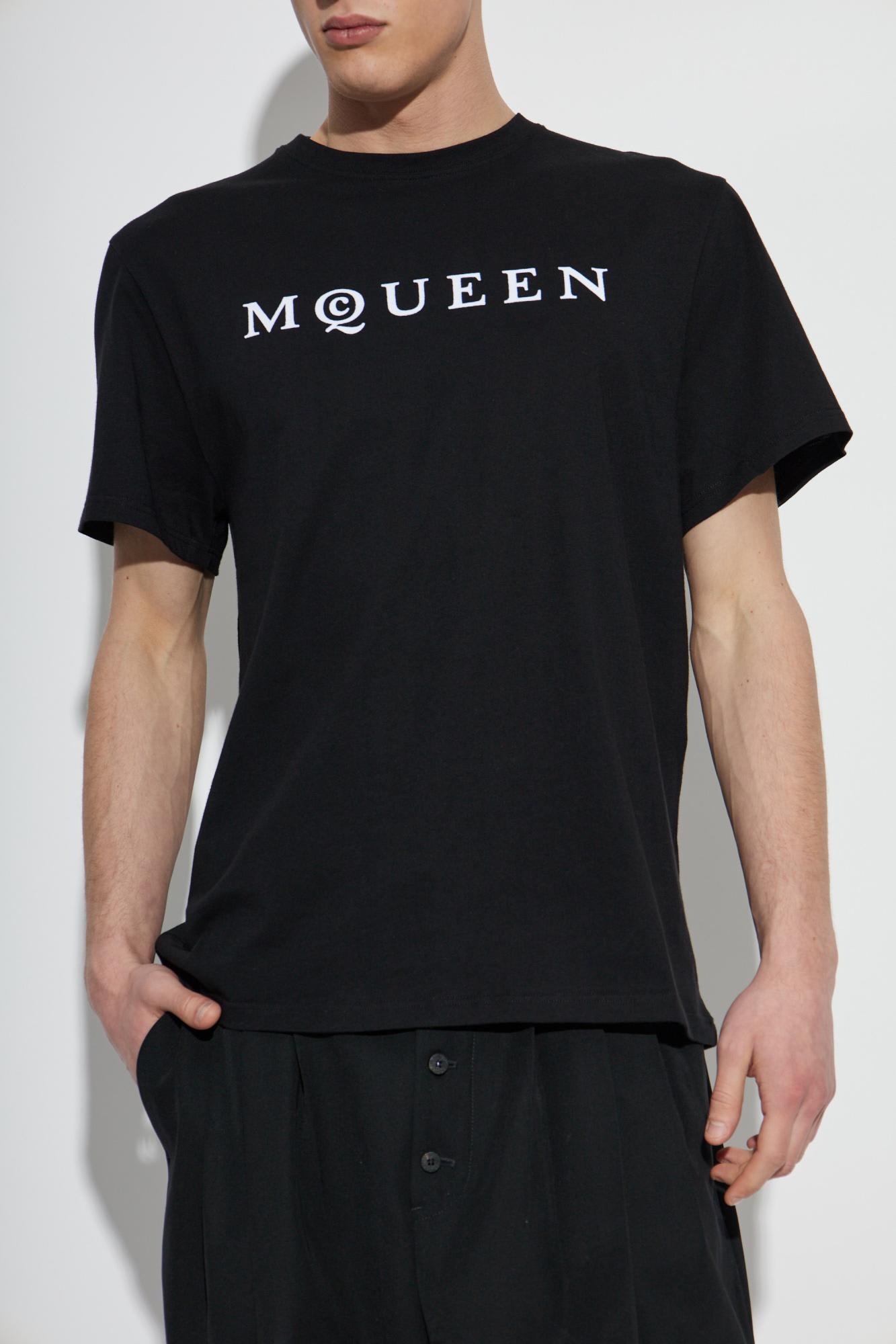ALEXANDER MCQUEEN ALEXANDER MCQUEEN T-SHIRT WITH LOGO