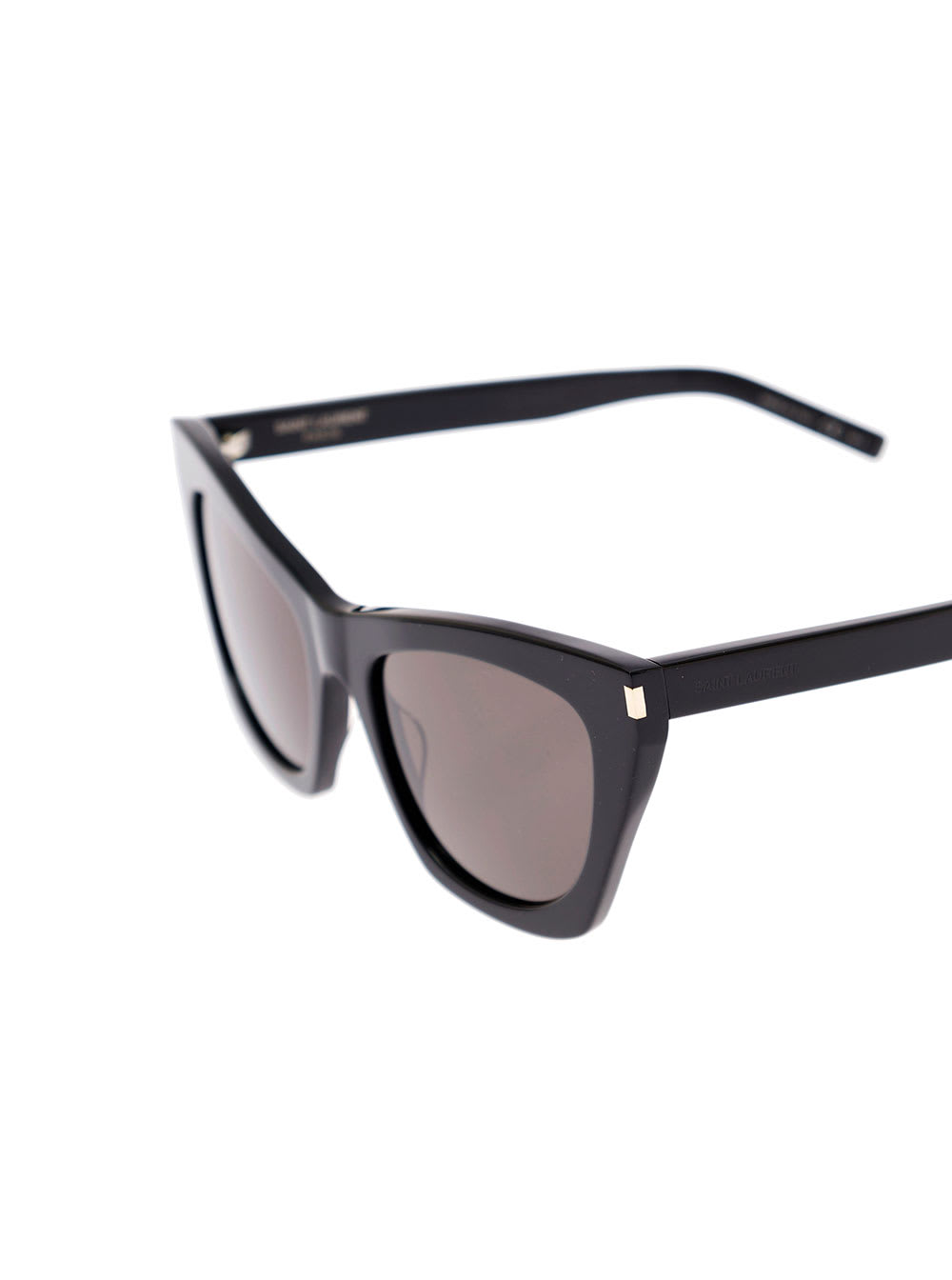 Saint Laurent New Wave Sl 214 Kate Sunglasses In Black