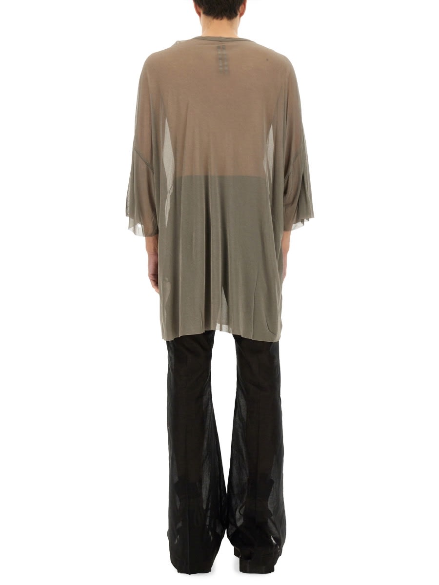 Rick Owens T-shirt Tommy T In Dove