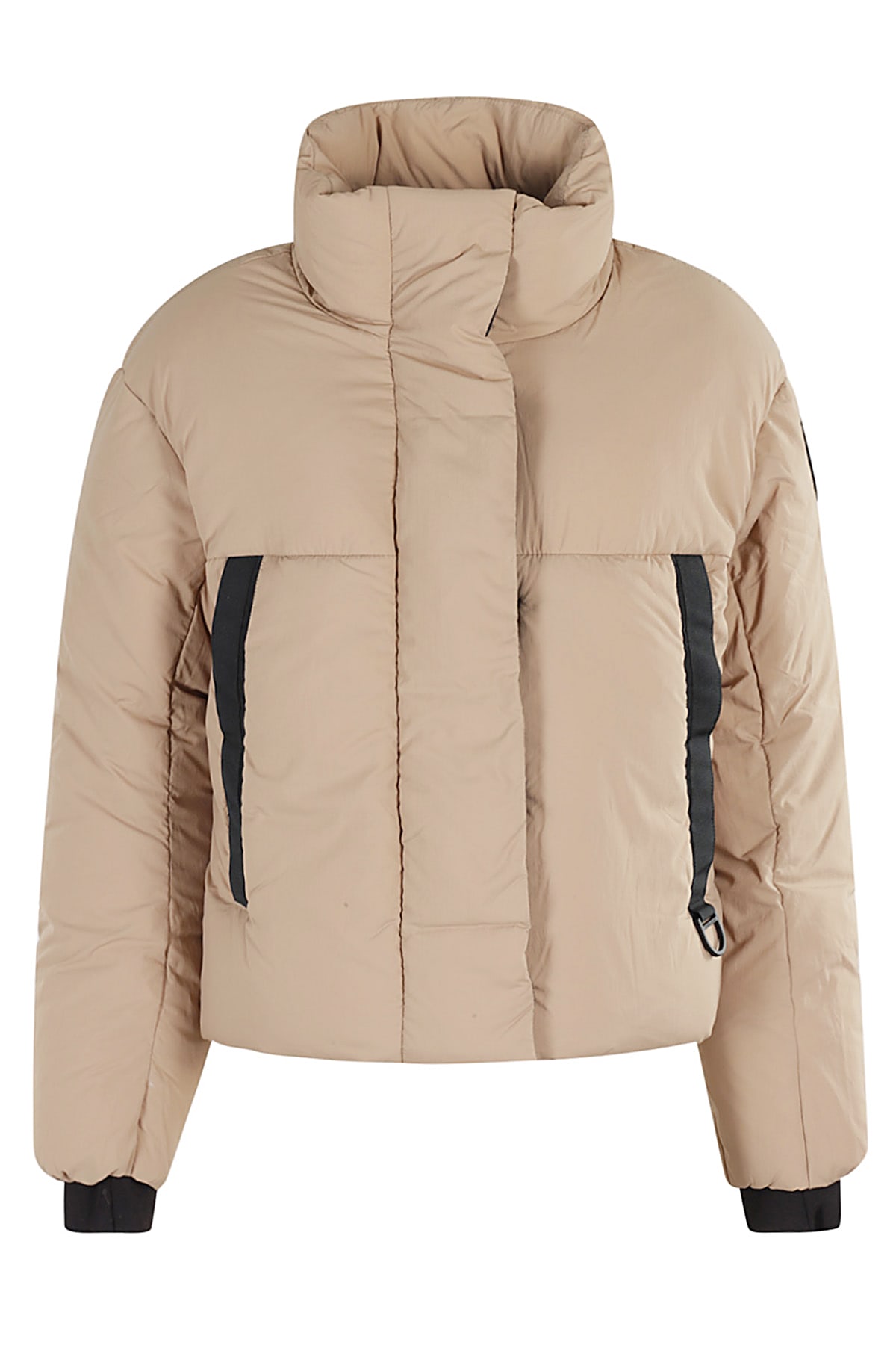 Shop Canada Goose Junction Cropped Puffer In Desert Sand