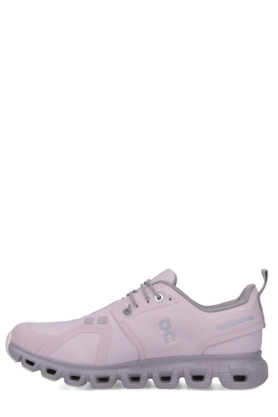 On Cloud 6 Panelled Mesh Sneakers In Purple