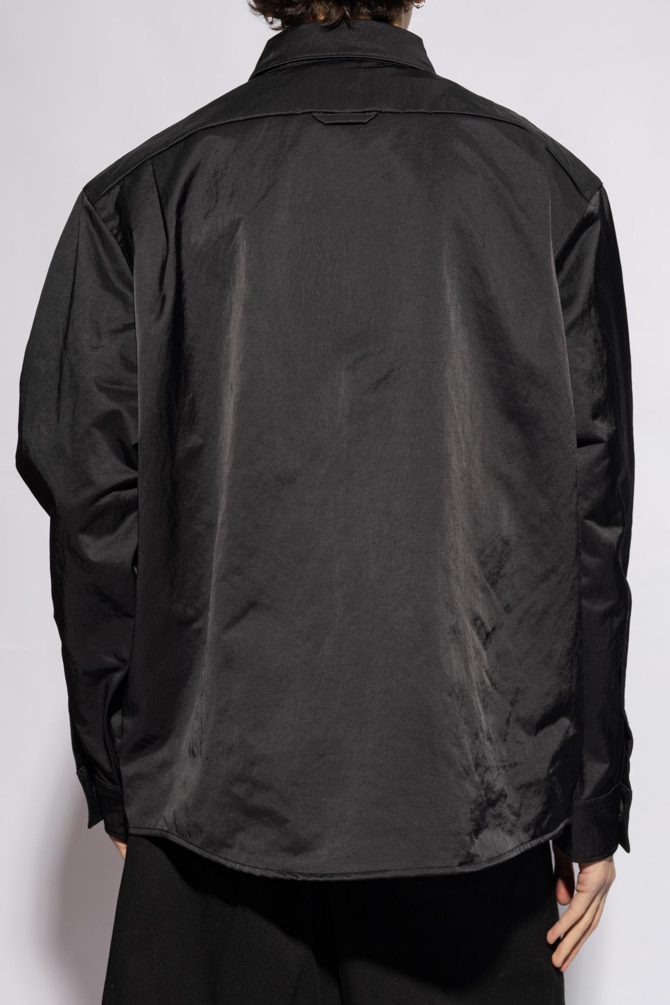 Shop Acne Studios Relaxed-fitting Shirt In Black