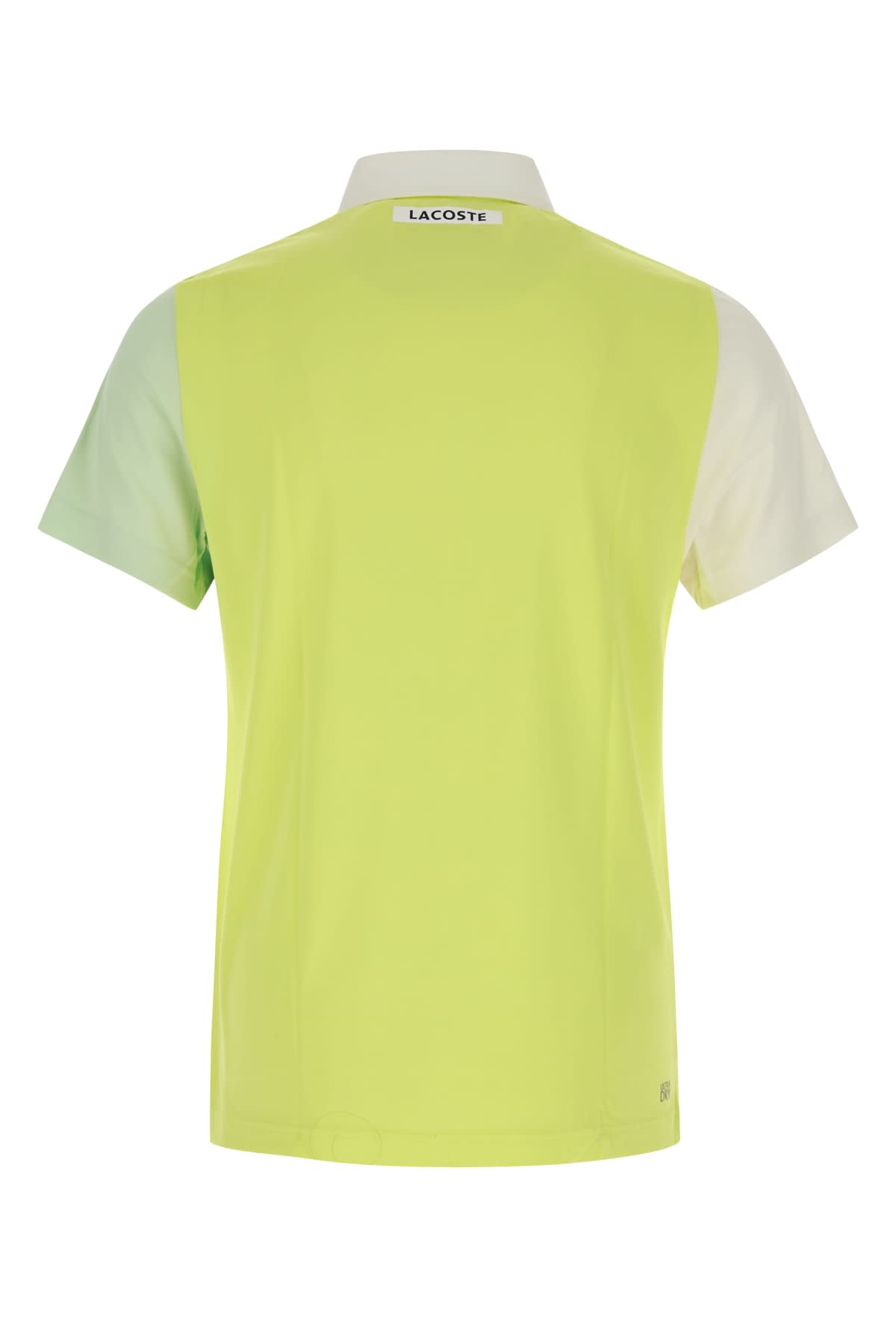 Lacoste Block Design Polo Shirt In Green