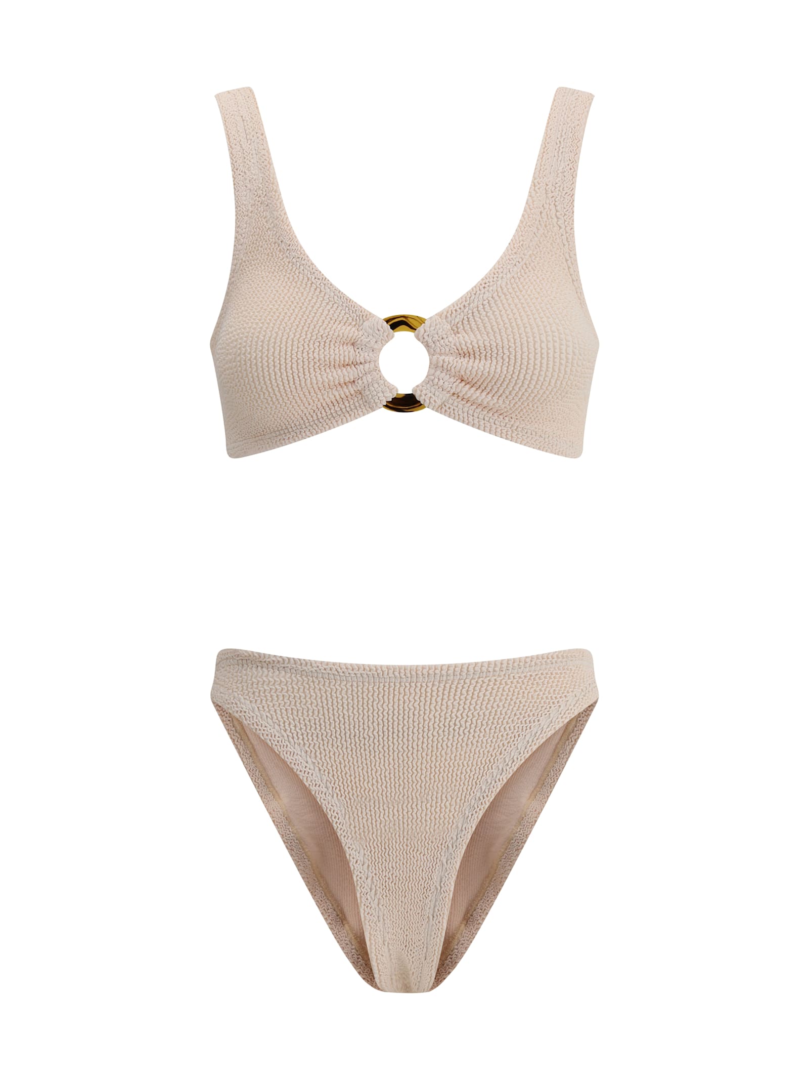 Hunza G Julia Bikini Off-the-shoulder Cut-out Detail
