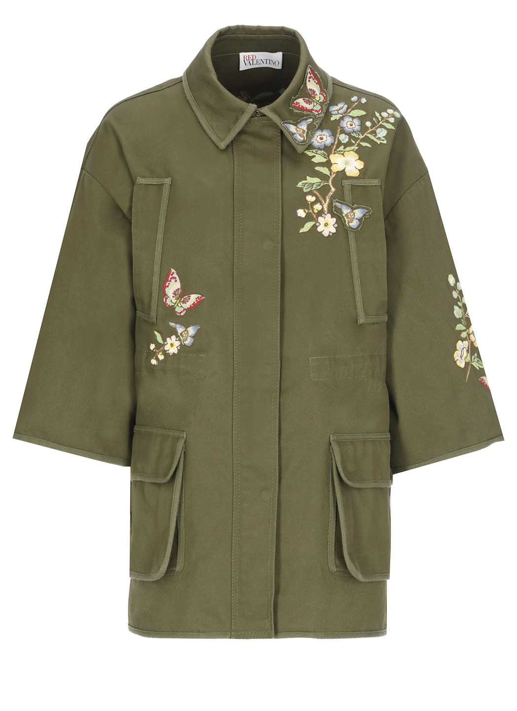 RED Valentino Jacket With Embroideries