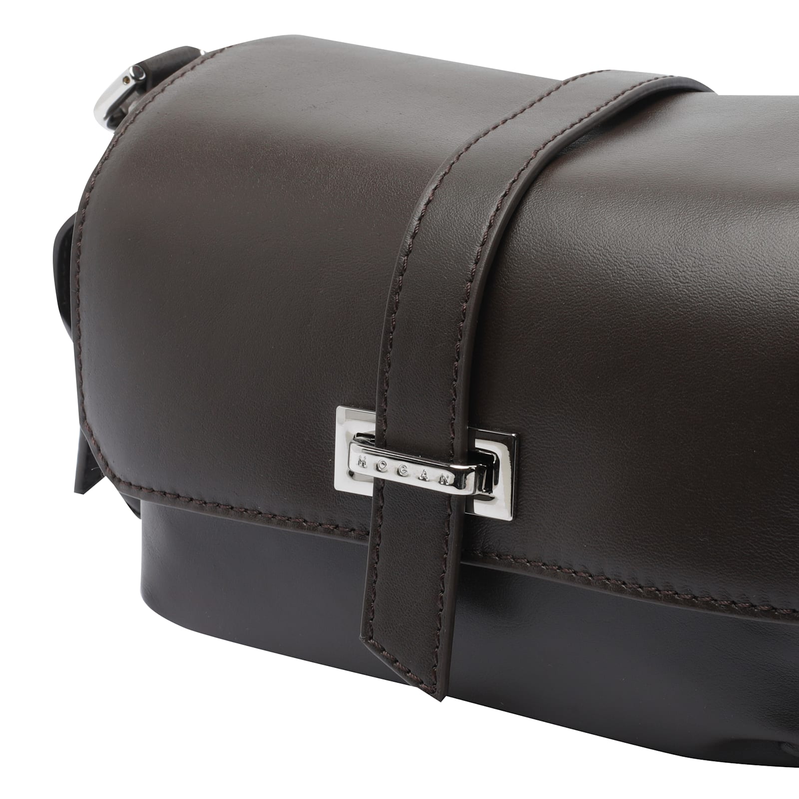 Hogan Small Flap Crossbody Bag In Brown