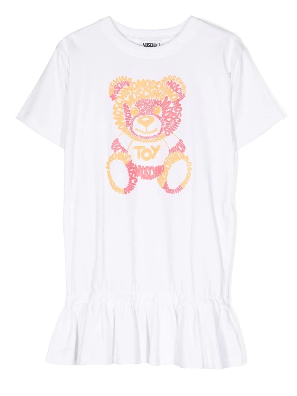 MOSCHINO T-SHIRT MODEL DRESS WITH PRINT